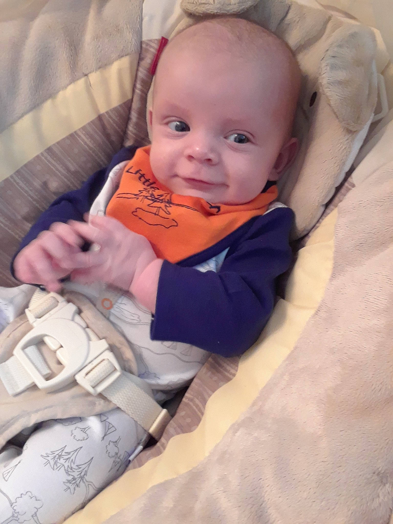 Landon joined the competition — help win amazing prizes! baby_products, bedtime, cheek, child, day, eye, finger, girl, head, infant, iris, nose, person, product, skin, smile, textile, toddler