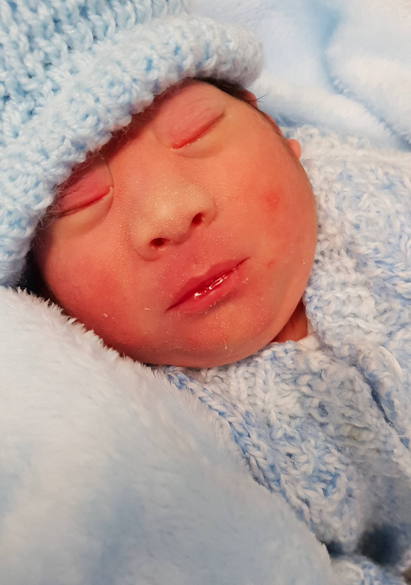 Jamal joined the competition — help win amazing prizes! baby, baby_sleeping, bedtime, cheek, child, close_up, face, head, headgear, headwear, lip, nose, person, skin, sleep, wool