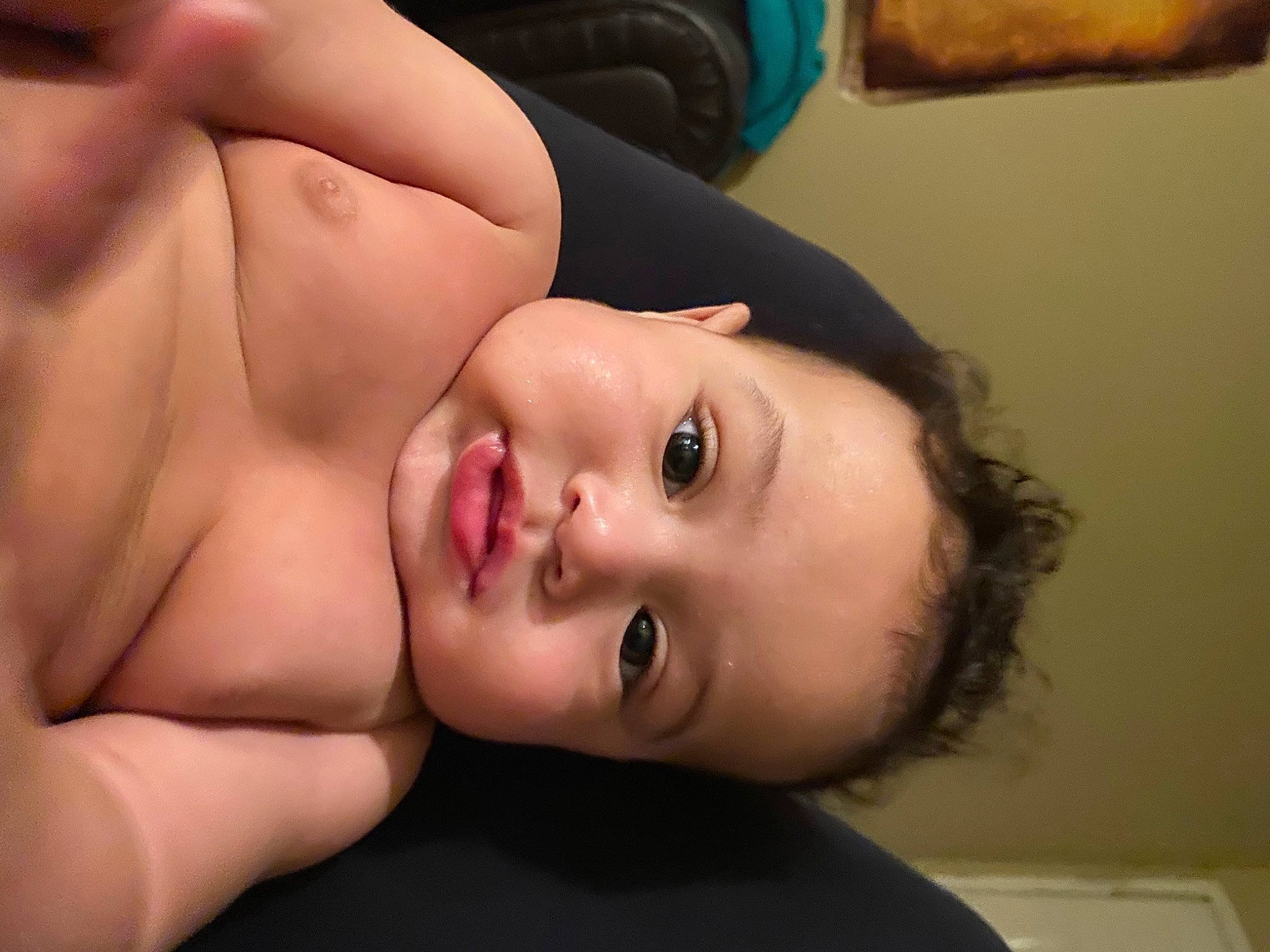 Charles joined the competition — help win amazing prizes! black_hair, cheek, chest, ear, eyelash, flash_photography, forehead, gesture, jaw, joint, lip, long_hair, mouth, muscle, neck, nose, person, shoulder, skin, smile