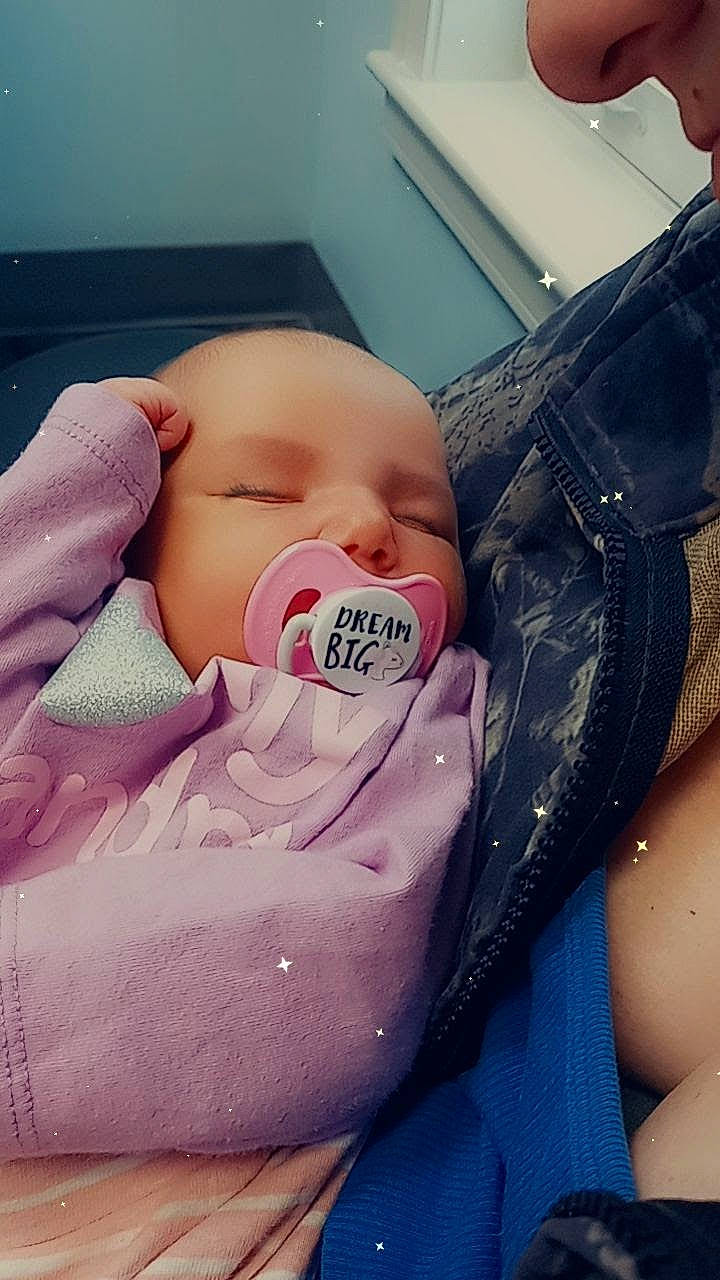 Hailey joined the competition — help win amazing prizes! baby, baby_products, baby_safety, baby_sleeping, baby_toddler_clothing, cheek, chest, comfort, eyebrow, eyelash, finger, happy, lip, mouth, neck, person, skin, textile, thigh, thumb