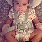 Cienna joined the competition — help win amazing prizes! accessories, baby, belt, bonnet, clothing, costume, cushion, face, furniture, hat, head, homedecor, lifejacket, pants, person, photography, portrait, strap, t_shirt, vest