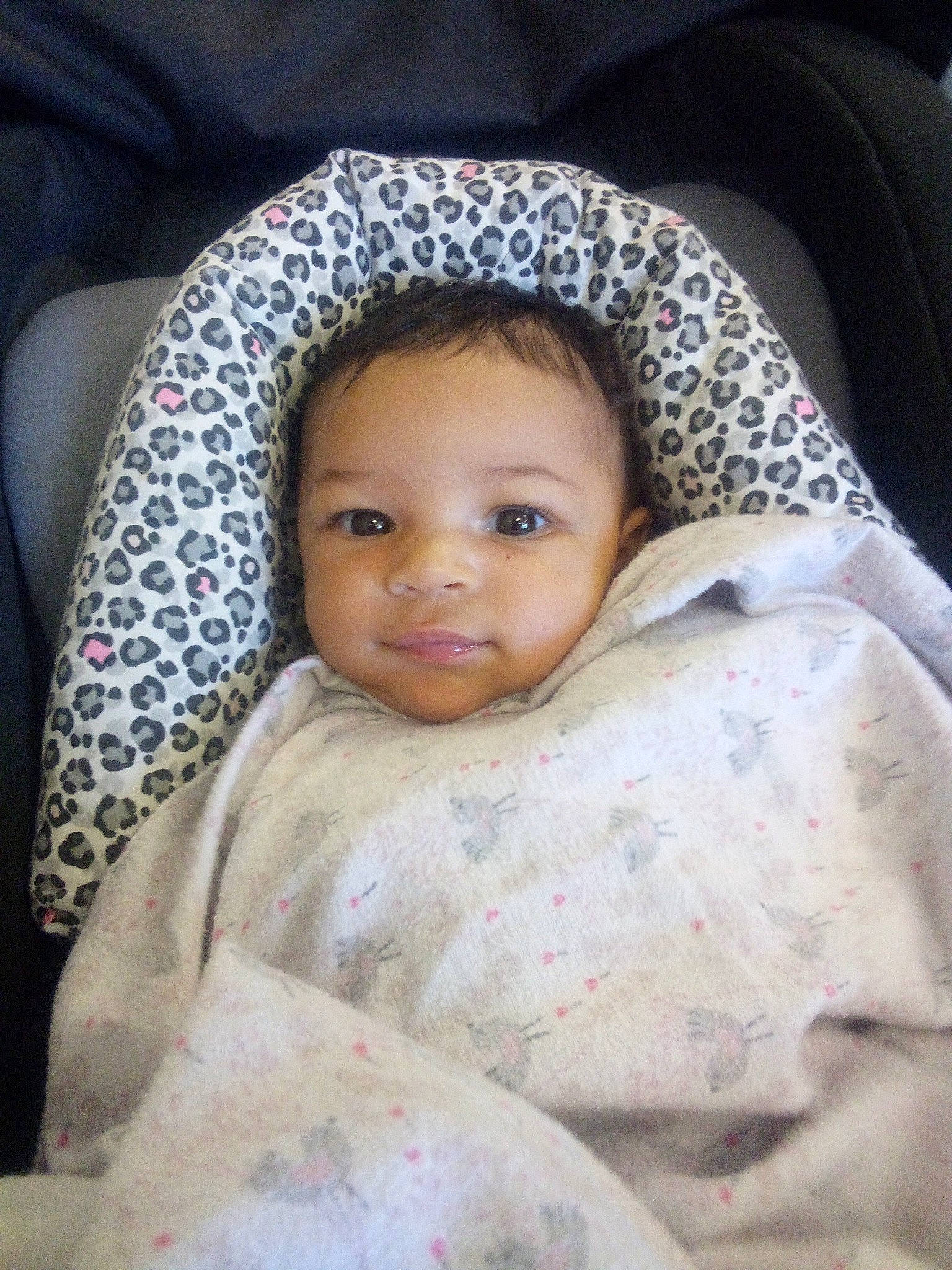 Annalise joined the competition — help win amazing prizes! baby, baby_toddler_clothing, cheek, child, comfort, eye, eyelash, face, head, iris, linens, lip, nose, person, portrait_photography, room, sitting, sleeve, smile, textile