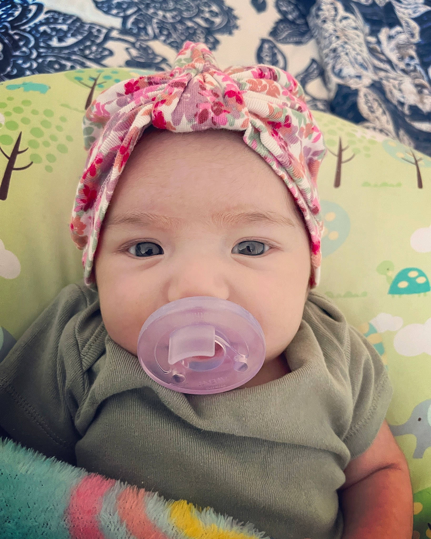 Leia joined the competition — help win amazing prizes! baby, baby_toddler_clothing, cap, cheek, comfort, eye, eyebrow, eyelash, face, grass, happy, head, headwear, iris, lip, nose, outerwear, person, pink, skin
