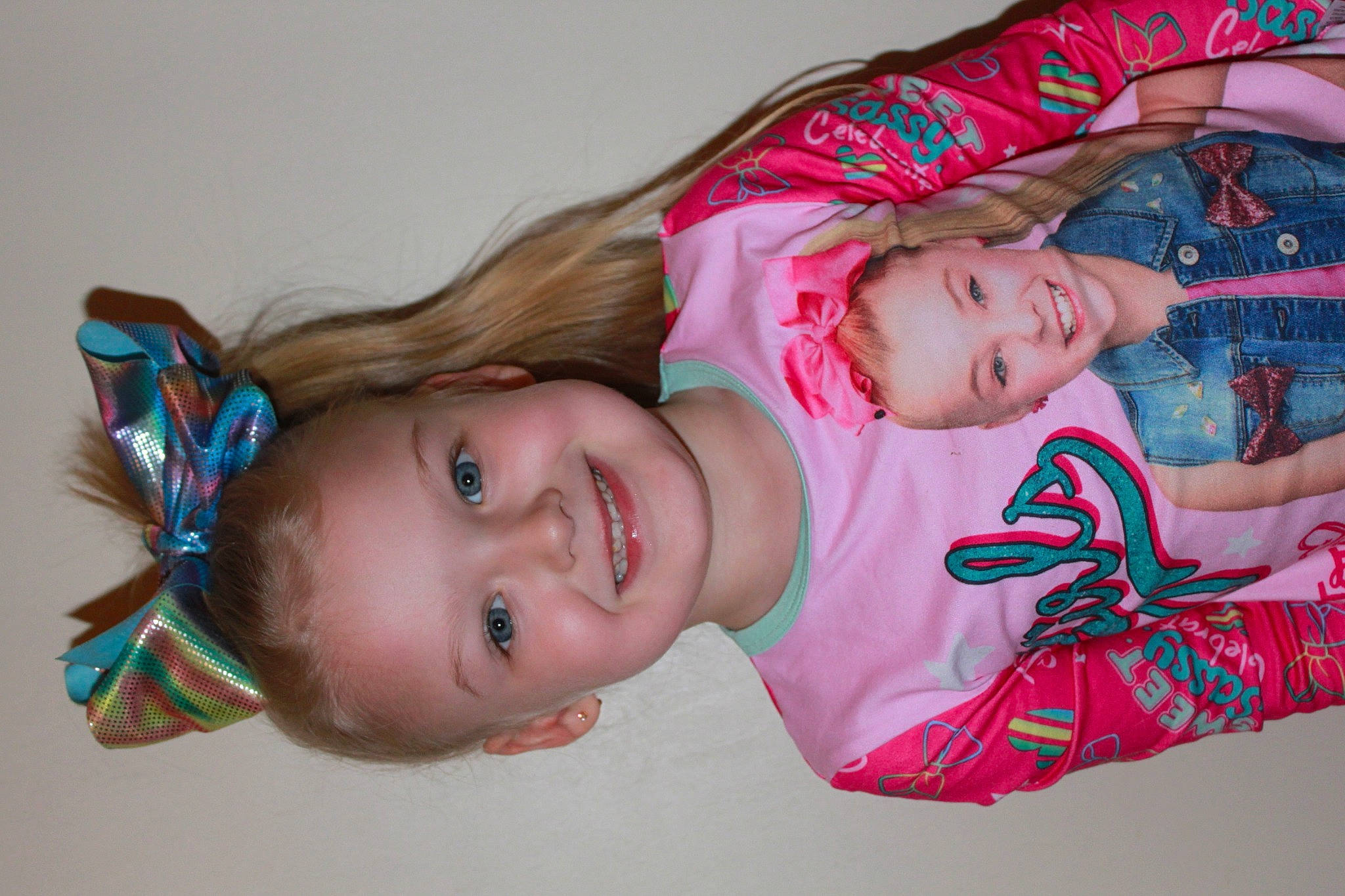 Keylee joined the competition — help win amazing prizes! baby, baby_toddler_clothing, cheek, child, eyelash, fun, hairstyle, happy, headgear, human_body, joy, leisure, lip, mouth, neck, nose, person, pink, product, skin