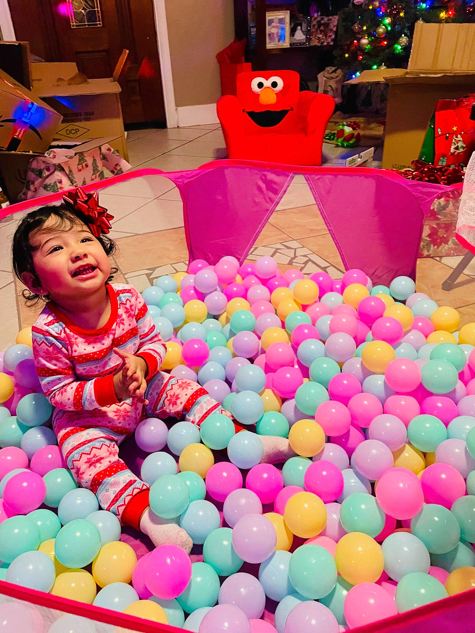 Kehlani joined the competition — help win amazing prizes! ball, ball_pit, child, city, event, fun, green, happy, leisure, magenta, party_supply, person, pink, play, playground, recreation, snapshot, sweetness, toddler, toy