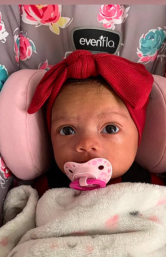 Marianna joined the competition — help win amazing prizes! baby, baby_toddler_clothing, cap, cheek, child, chin, comfort, eye, eyebrow, eyelash, face, happy, headgear, headwear, lip, mouth, nose, person, pink, red