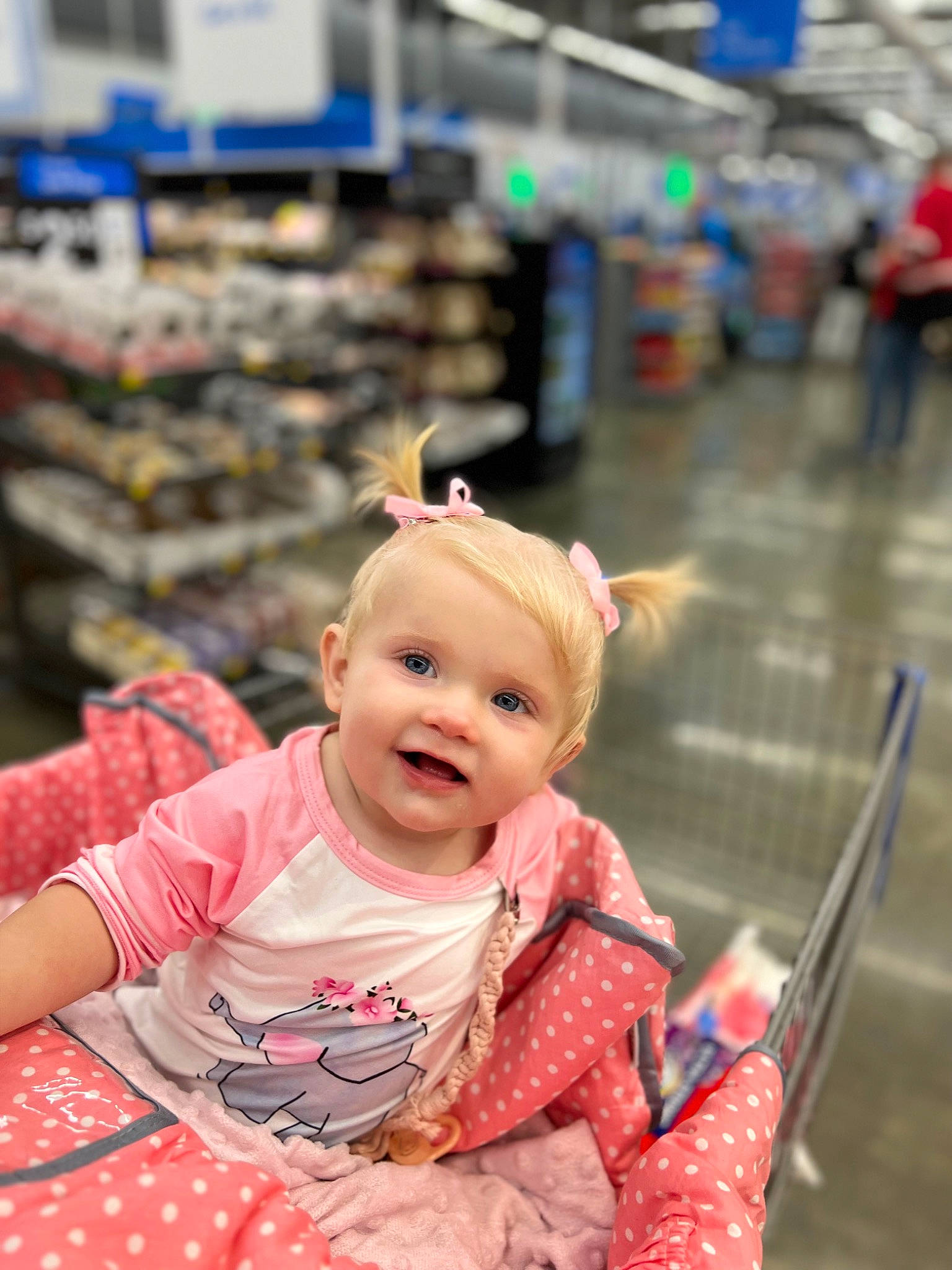 Zoe joined the competition — help win amazing prizes! baby, baby_toddler_clothing, child, costume, event, eye, facial_expression, fun, happy, hat, joy, leisure, person, recreation, sitting, skin, smile, snapshot, street, toddler