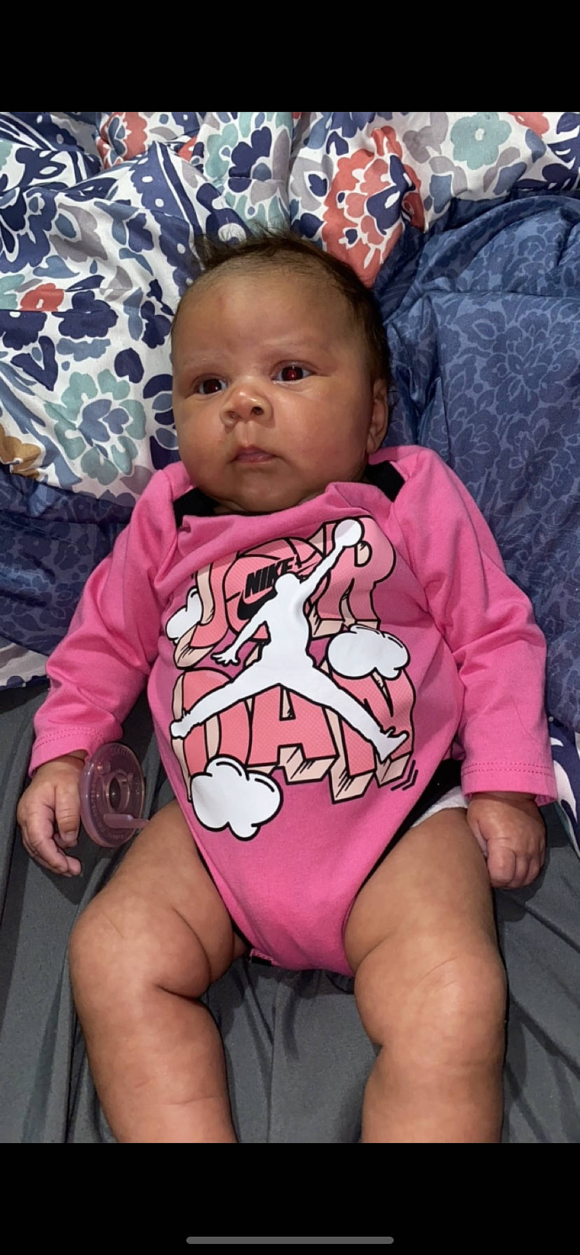 Keira joined the competition — help win amazing prizes! baby, baby_toddler_clothing, cheek, chest, chin, cool, eye, face, finger, happy, head, iris, lip, mouth, neck, organ, person, pink, skin, sleeve