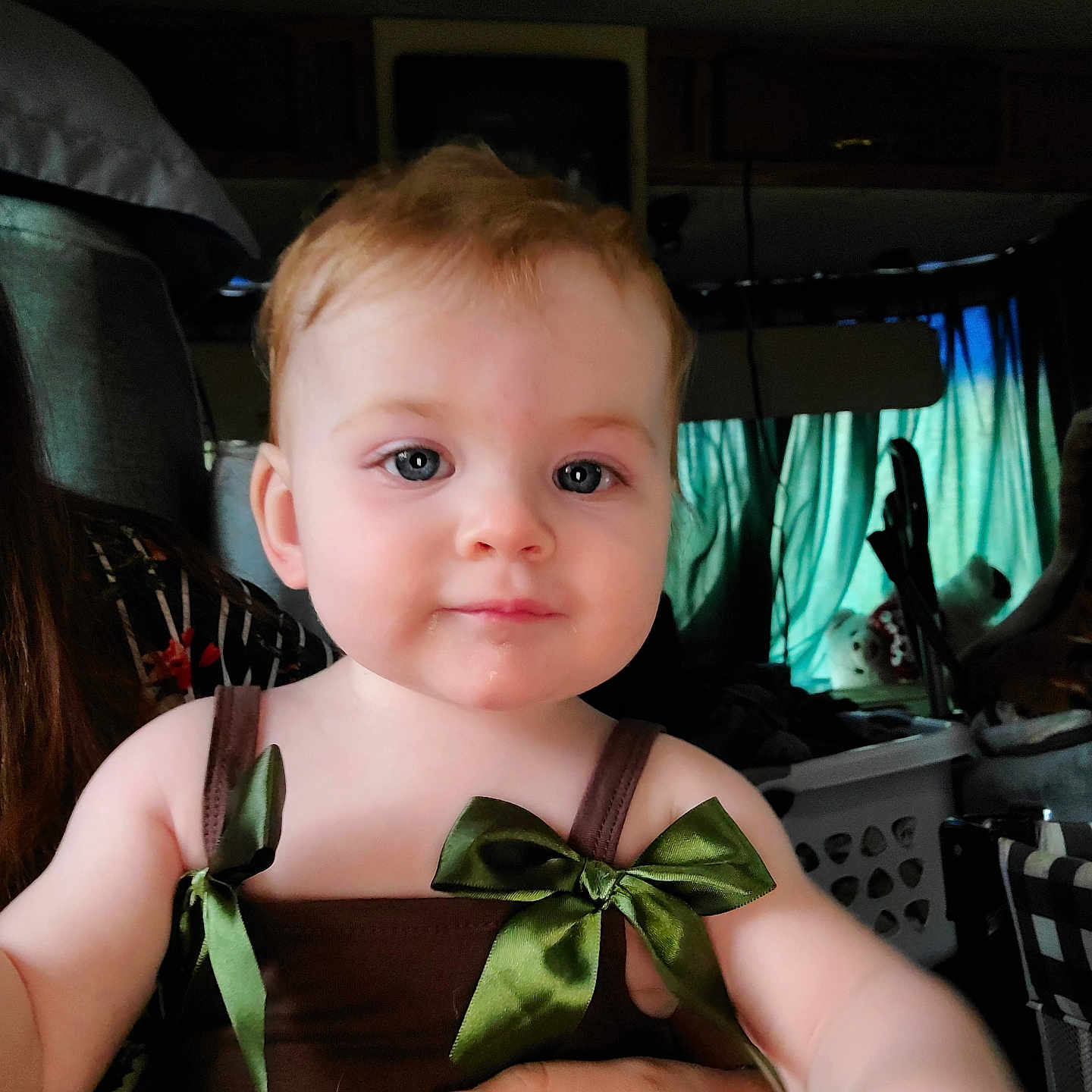 Hailey joined the competition — help win amazing prizes! accessories, baby, bodypart, clothing, couch, cushion, dress, eveningdress, face, finger, formalwear, furniture, hand, head, homedecor, indoors, person, photography, portrait, tie