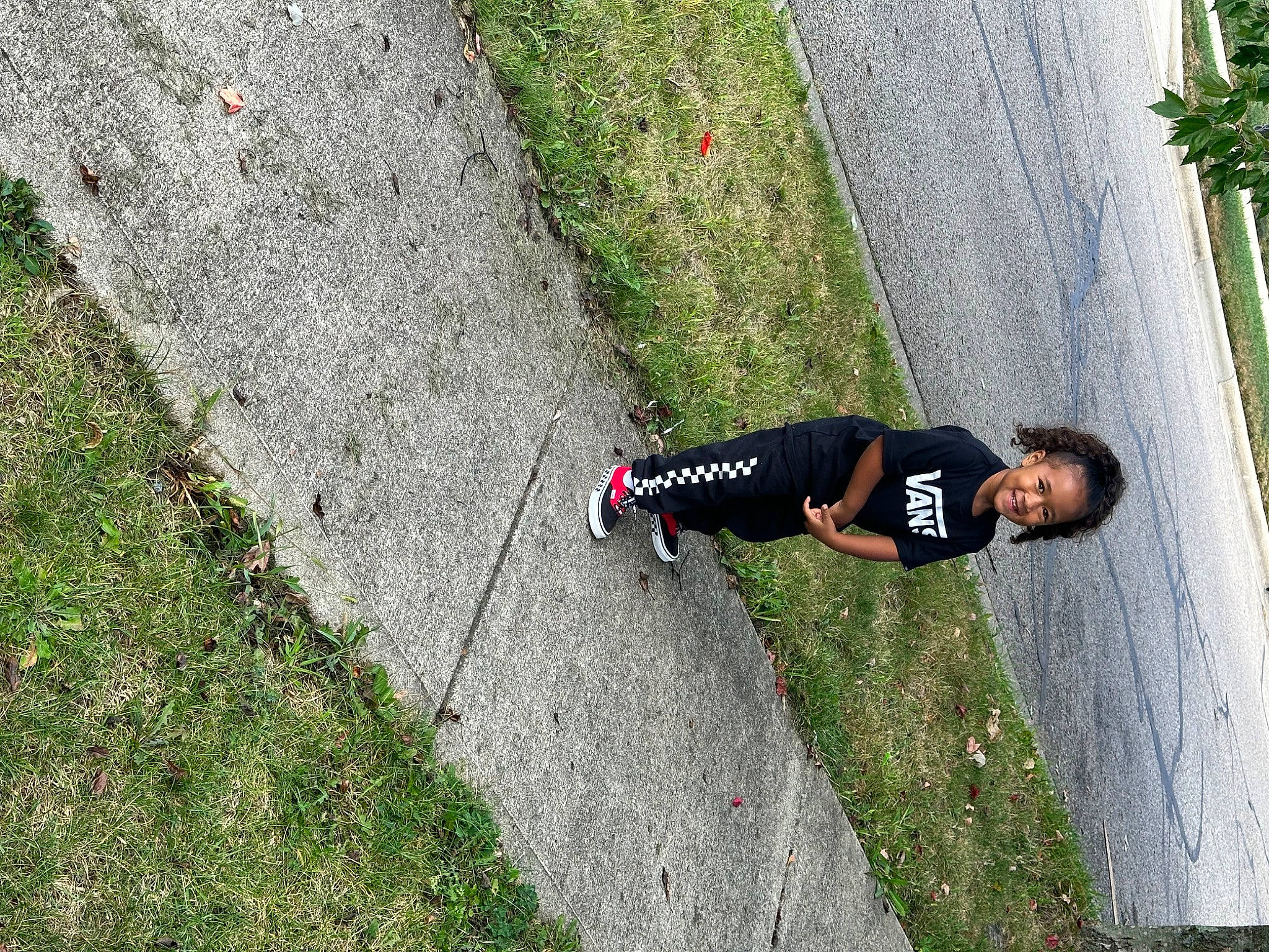 Caycee joined the competition — help win amazing prizes! adventure, asphalt, concrete, footwear, fun, grass, grass_family, leaf, leg, leisure, pedestrian, people_in_nature, plant, recreation, road, road_surface, shadow, sidewalk, tree, water