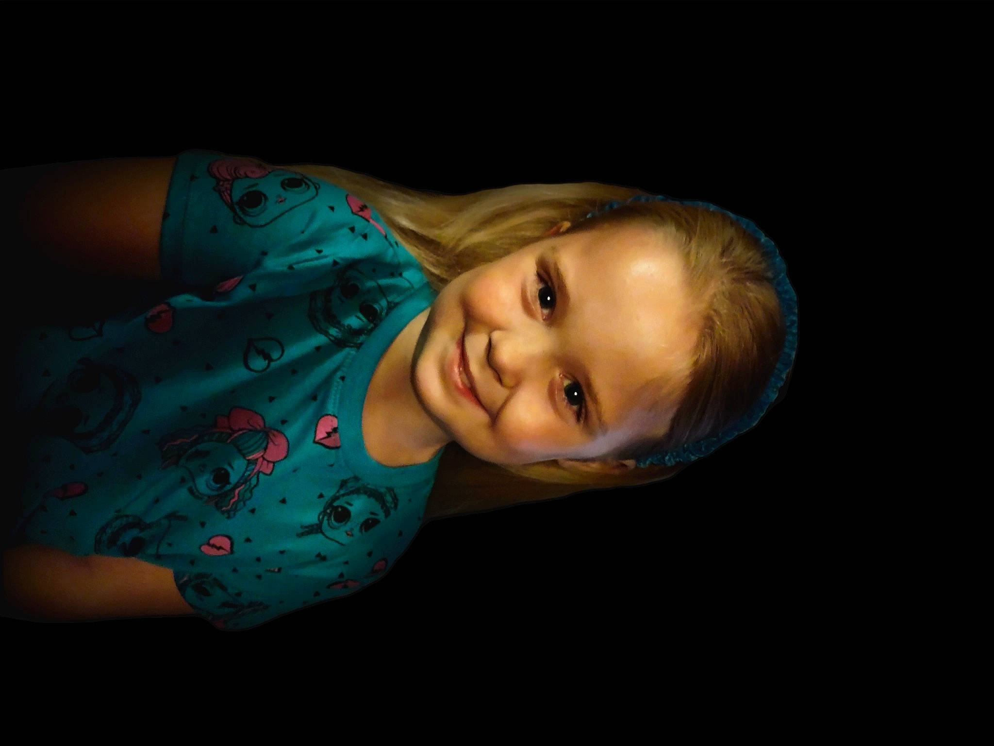 Zakirah is registered to the contest to win money with this photo: arm, cheek, child, darkness, elbow, eye, flash_photography, fun, happy, human_body, iris, joy, lip, mouth, nose, pattern, person, portrait, portrait_photography, skin