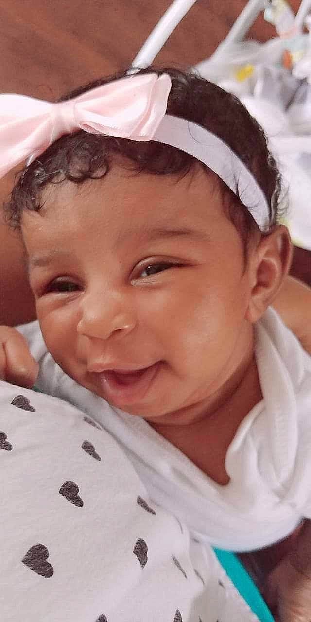 Yemaya joined the competition — help win amazing prizes! baby, beauty, cheek, chin, ear, eyebrow, eyelash, facial_expression, forehead, happy, iris, lip, mouth, neck, nose, person, skin, sleeve, smile, toddler