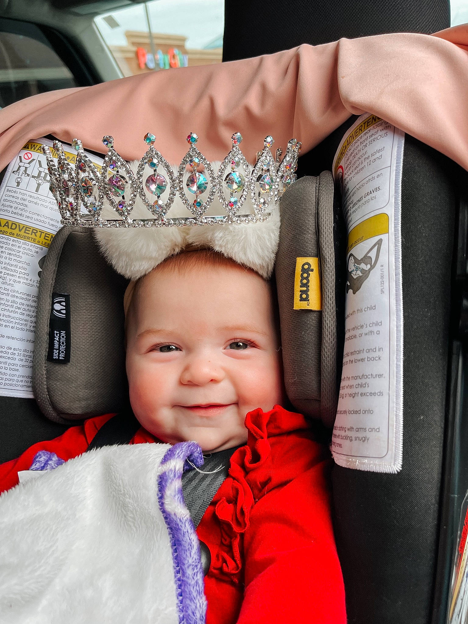 Kora joined the competition — help win amazing prizes! baby, beauty, comfort, cool, eye, eyelash, finger, gesture, happy, headgear, joy, organ, people, person, photograph, product, sleeve, smile, snapshot, textile