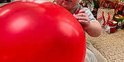 Melodi is registered to the contest to win money with this photo: accessories, architecture, baby, bag, balloon, building, clothing, couch, dress, face, furniture, handbag, head, indoors, livingroom, person, photography, portrait, room, sphere