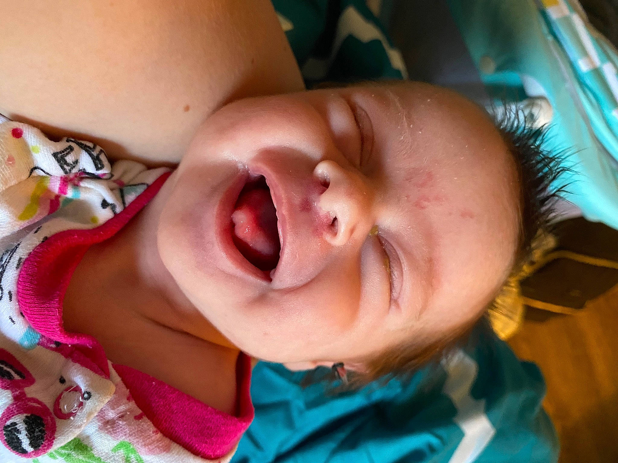 Aurora joined the competition — help win amazing prizes! baby, baby_toddler_clothing, cheek, chin, ear, eyebrow, eyelash, finger, fun, happy, iris, lip, mammal, mouth, neck, nose, person, skin, smile, toddler