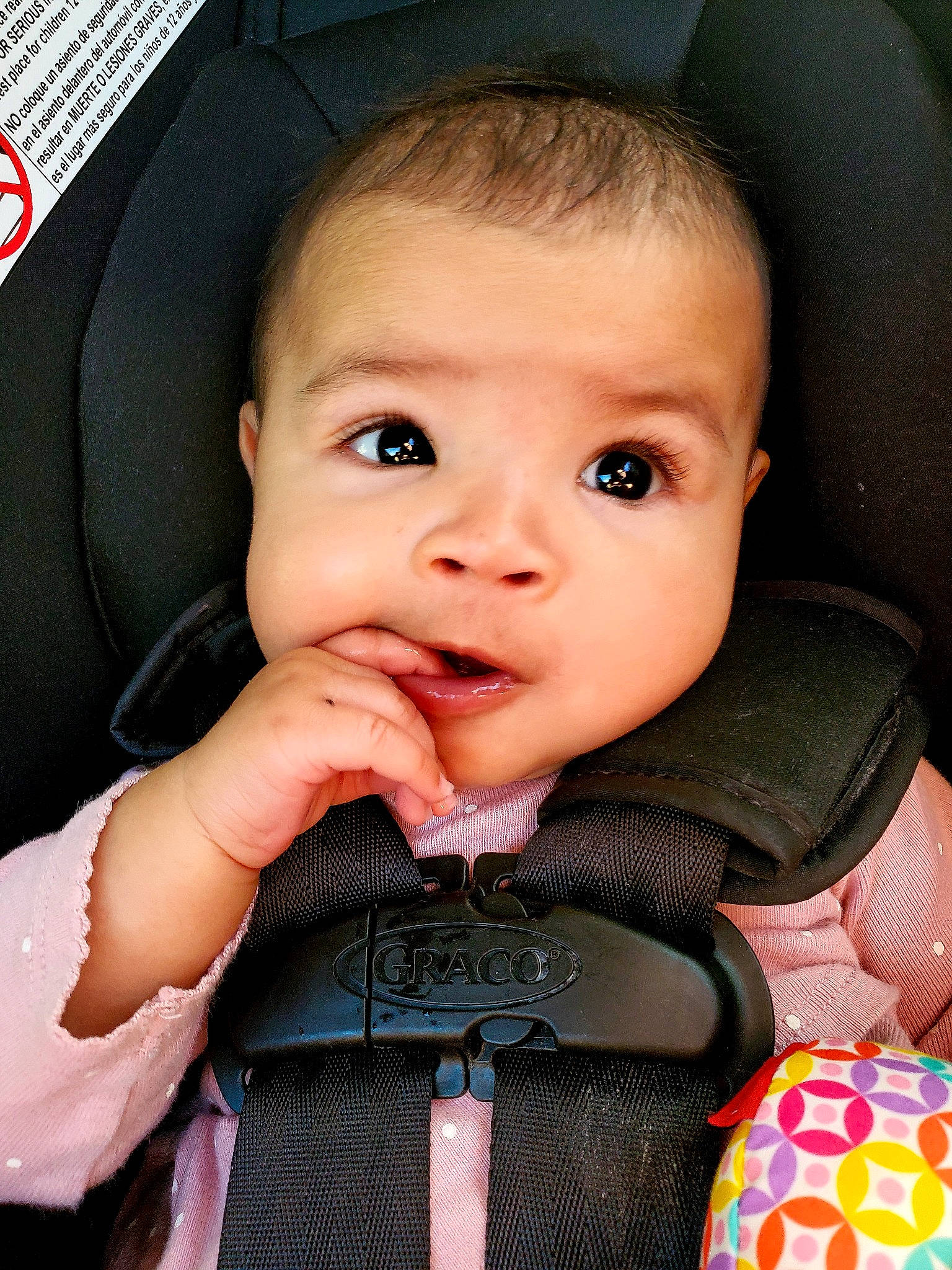 Nari joined the competition — help win amazing prizes! baby, baby_toddler_clothing, beauty, black, cheek, comfort, eyelash, finger, flash_photography, gesture, iris, lip, mouth, nose, organ, person, product, skin, sleeve, thumb