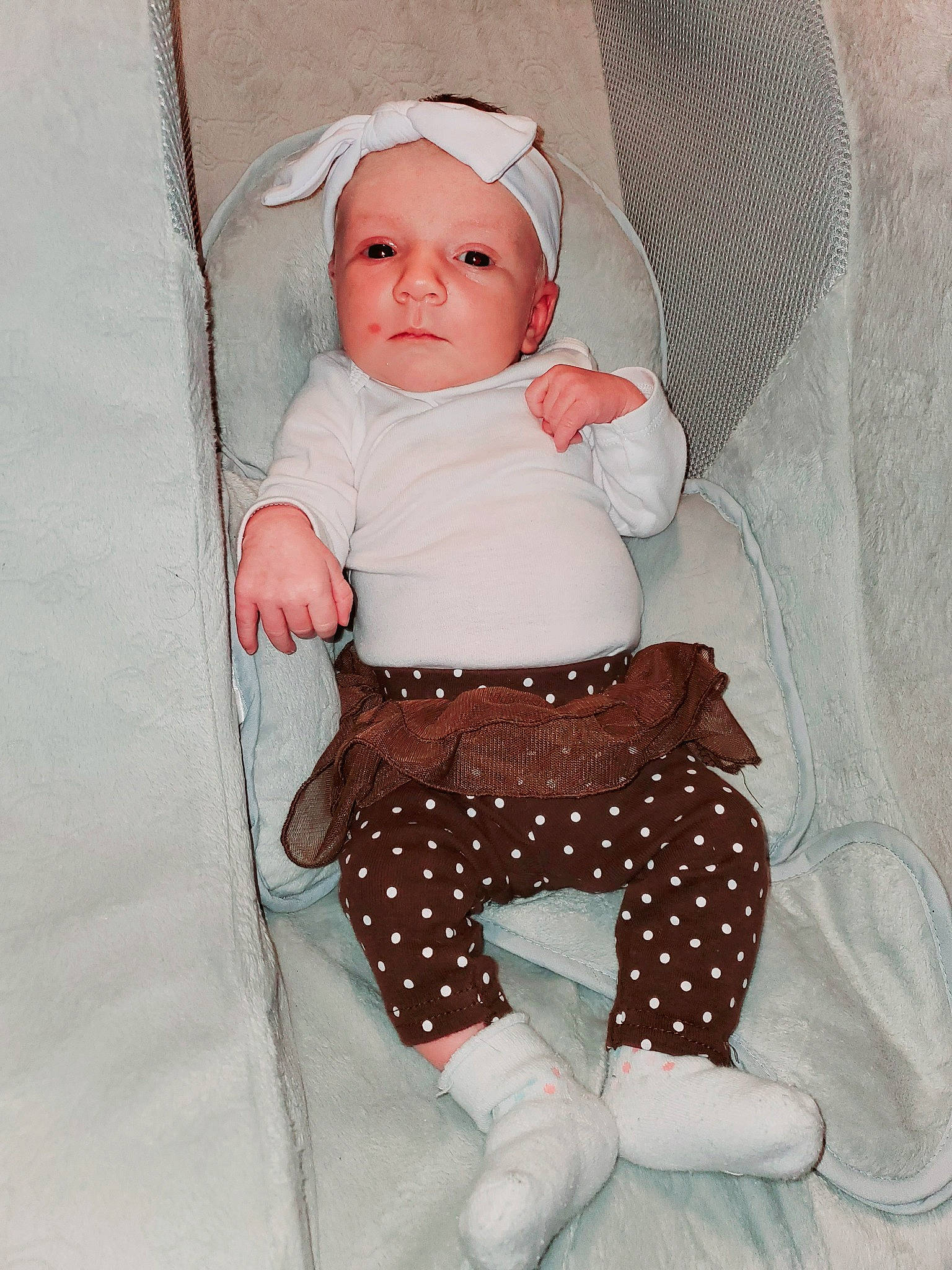 Zoe joined the competition — help win amazing prizes! baby, baby_products, baby_toddler_clothing, child, pattern, person, product, toddler