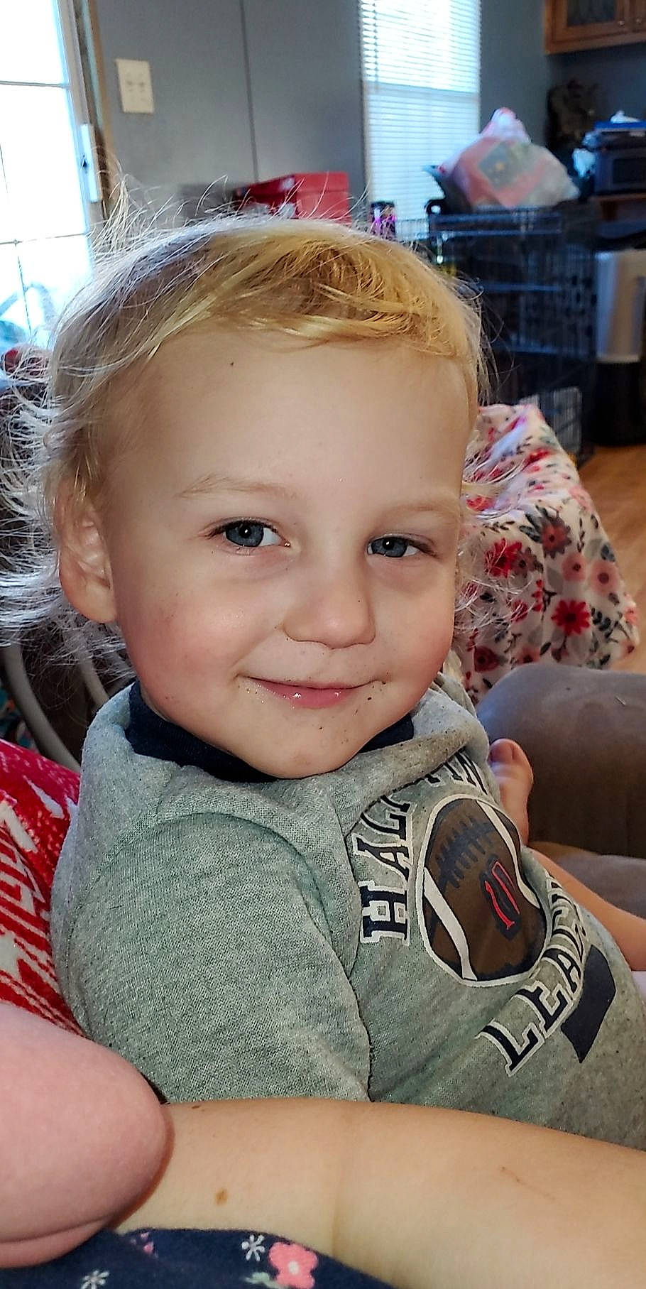 Dawson is registered to the contest to win money with this photo: baby, cheek, child, chin, ear, face, forehead, head, iris, joy, nose, person, skin, smile, toddler