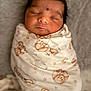Ayan joined the competition — help win amazing prizes! adorable, baby, bed, blanket, calm, child, cozy, cute, face, infant, newborn, peaceful, portrait, resting, sleeping, soft, swaddled, teddy_bear_pattern, wrapped, young