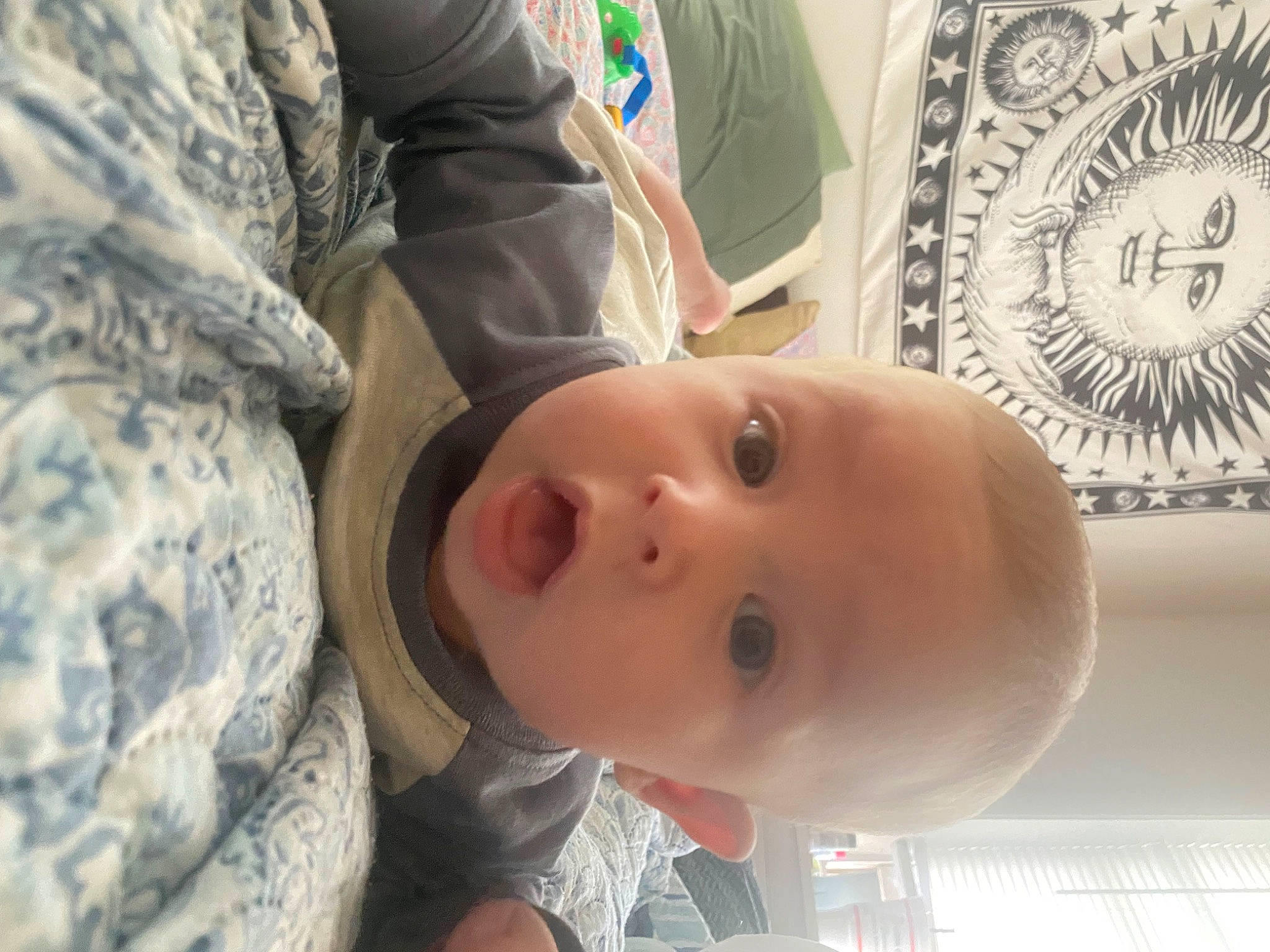 Konnar is registered to the contest to win money with this photo: baby, baby_toddler_clothing, camouflage, cheek, child, eye, eyelash, fun, hairstyle, hat, headgear, marines, military_camouflage, military_person, military_uniform, mouth, nose, person, skin, smile