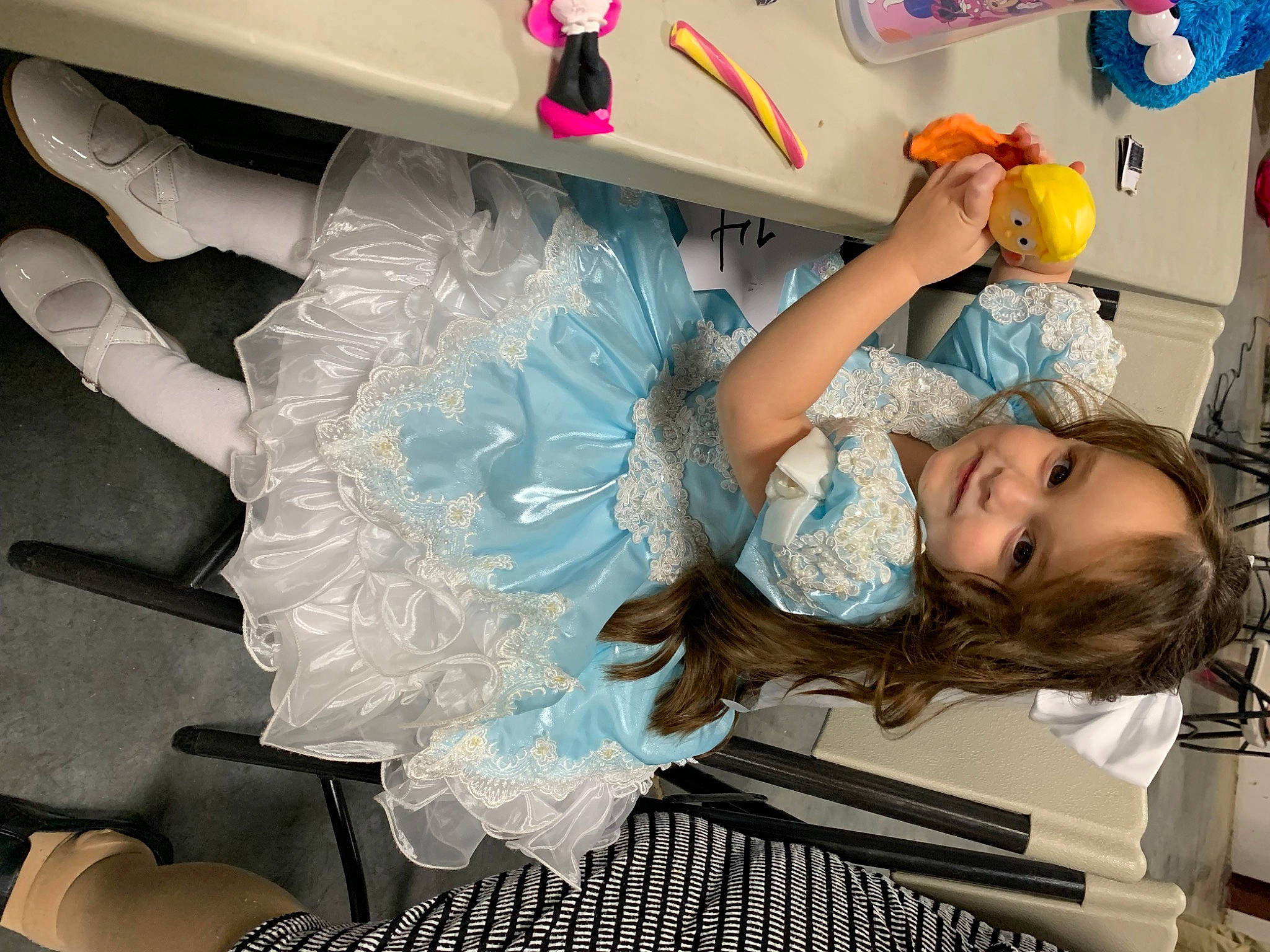 Luna joined the competition — help win amazing prizes! child, costume, event, fashion_design, fun, happy, joy, leisure, party, party_supply, person, room, smile, thigh, toddler