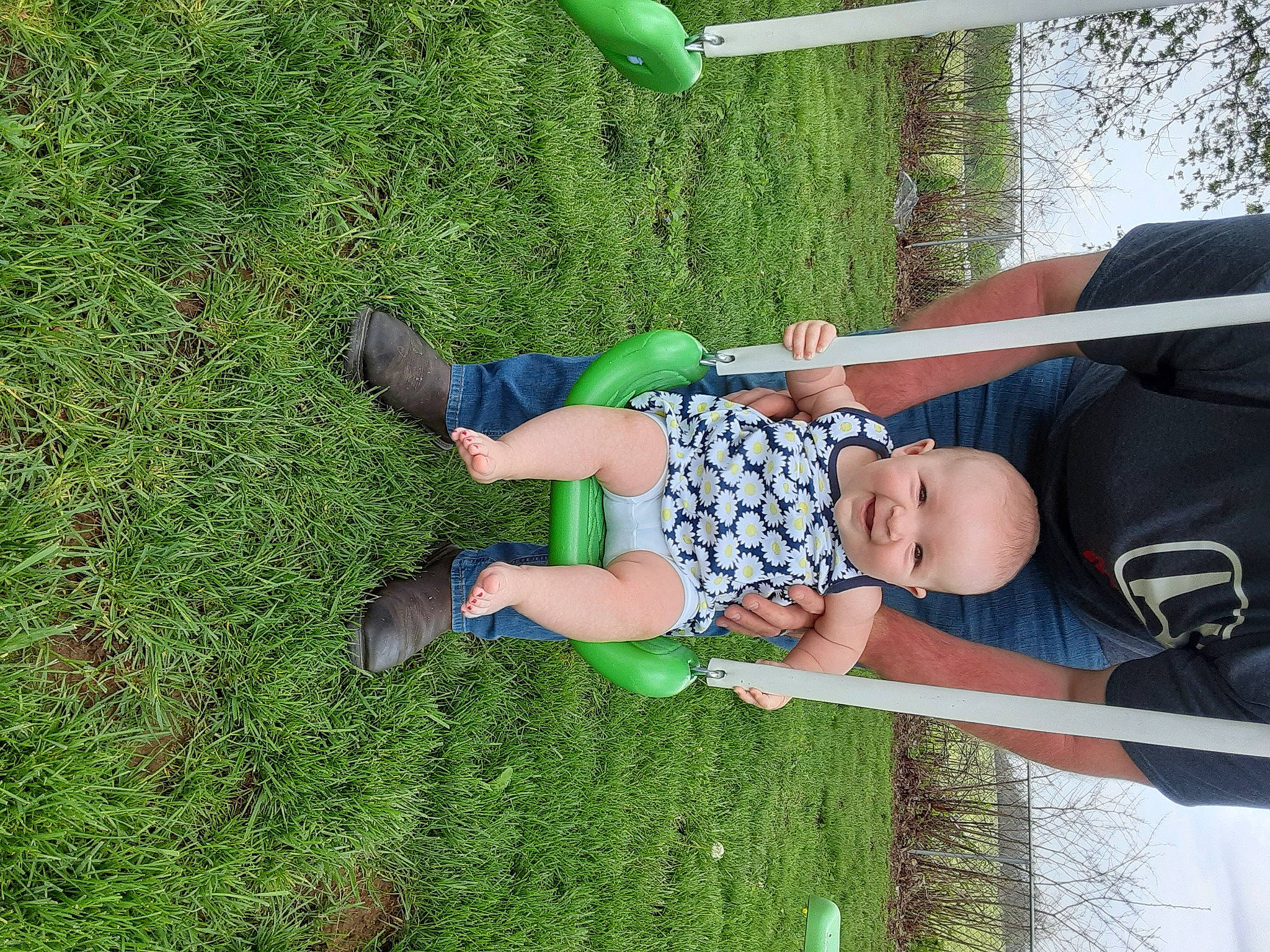 Jenna is registered to the contest to win money with this photo: fun, grass, grass_family, green, lawn, leg, leisure, person, plant, sitting, summer, tree, vacation