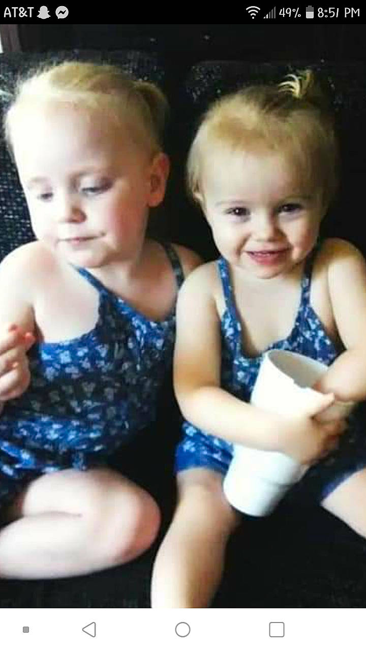 Katelyn joined the competition — help win amazing prizes! arm, baby, cheek, child, daughter, ear, finger, fun, joy, person, play, sibling, sitting, smile, toddler