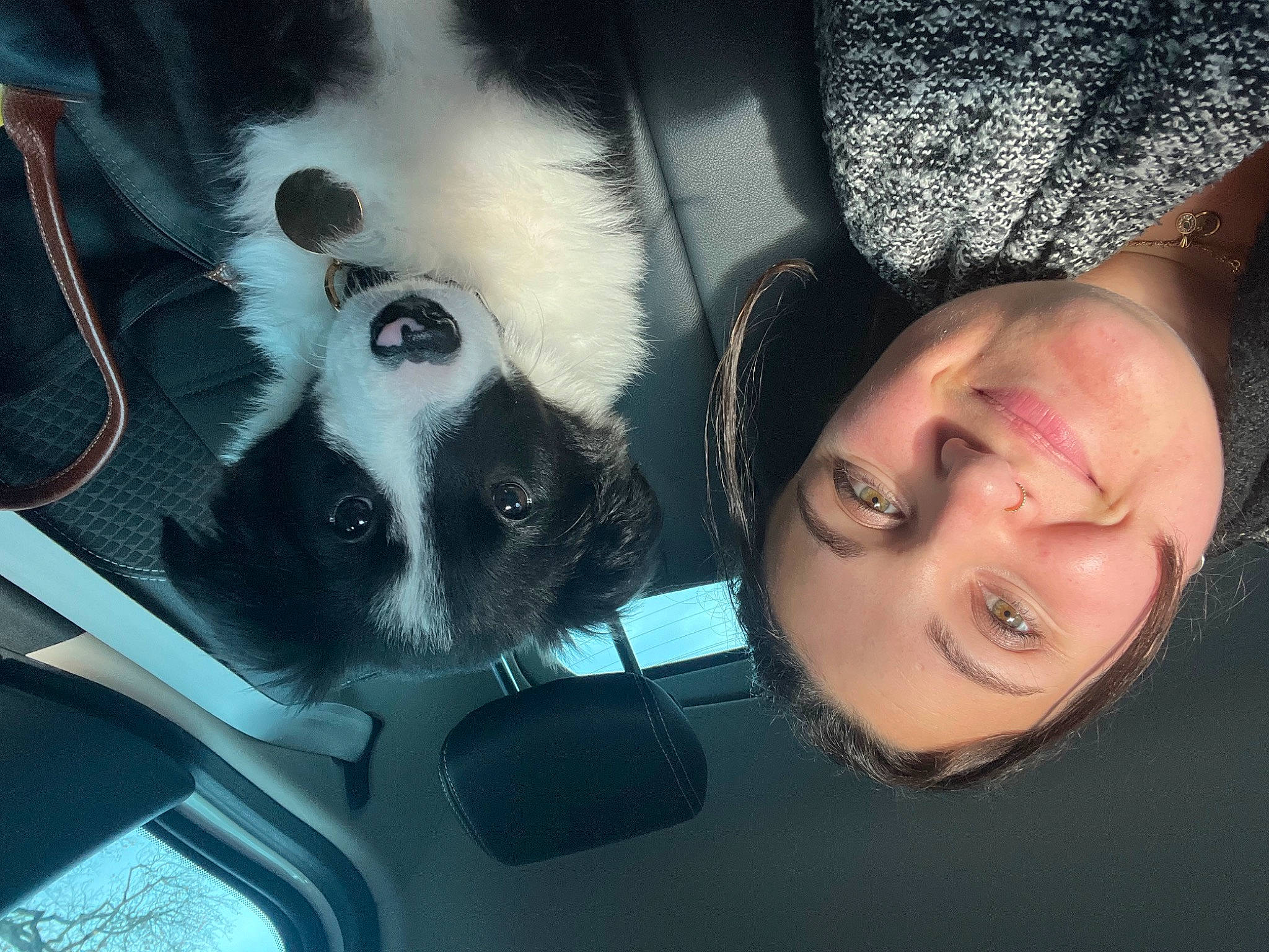 Tyiah participe au concours pour gagner de l'argent avec cette photo : arm, beard, carnivore, dog, dress, ear, eyebrow, eyelash, eyewear, gesture, glasses, human, iris, jaw, mouth, nose, organ, skin, sunglasses, vision_care