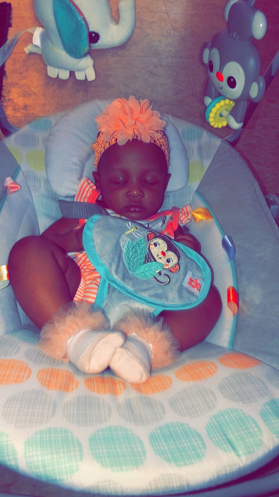 Karleigh joined the competition — help win amazing prizes! baby, bedtime, birth, child, person, skin, stuffed_toy, toddler, toy