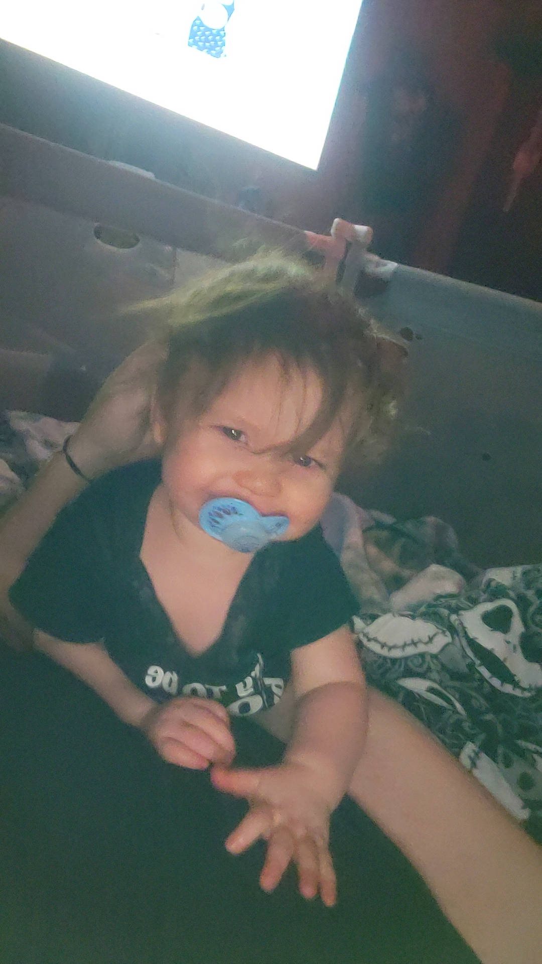 Lamar joined the competition — help win amazing prizes! arm, black_hair, cool, elbow, eye, eyebrow, facial_expression, finger, flash_photography, fun, hand, happy, human_body, iris, mouth, nose, person, shoulder, skin, toddler