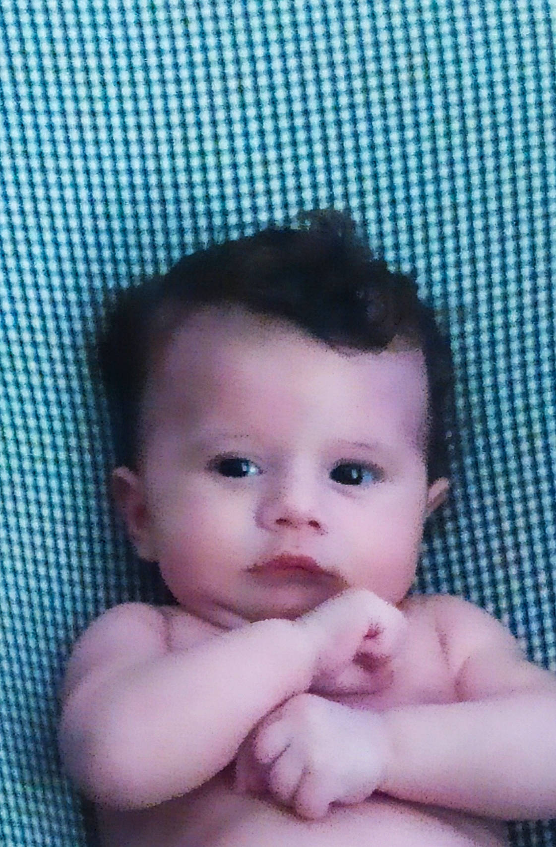 Alma participe au concours pour gagner de l'argent avec cette photo : baby, black_hair, cheek, child, chin, eye, face, head, lip, mouth, nose, person, photography, skin, toddler