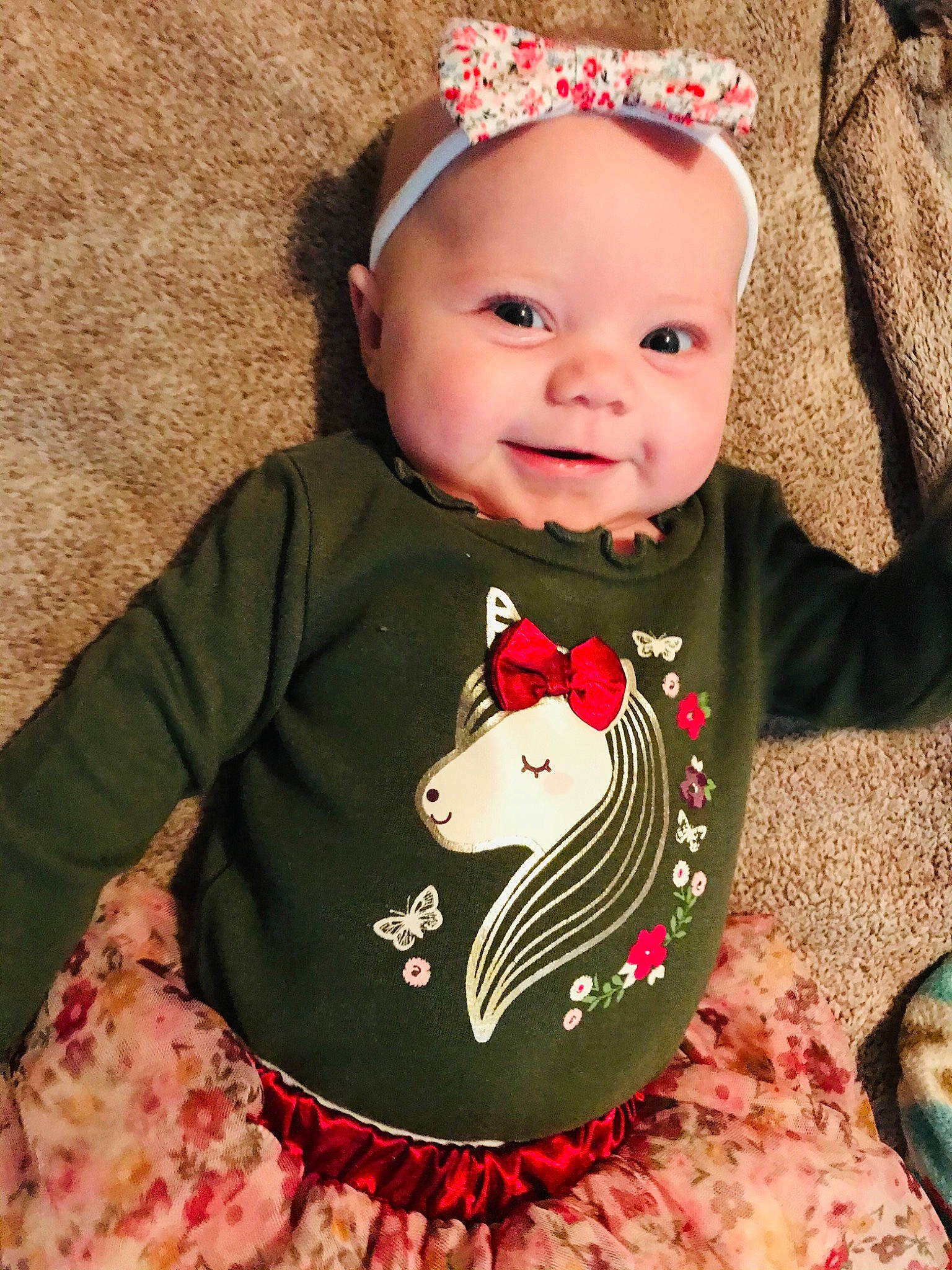 Zaylee is registered to the contest to win money with this photo: baby_toddler_clothing, cap, cheek, dress, face, facial_expression, happy, head, lip, neck, organ, outerwear, person, pink, skin, sleeve, smile, t_shirt, textile, toddler