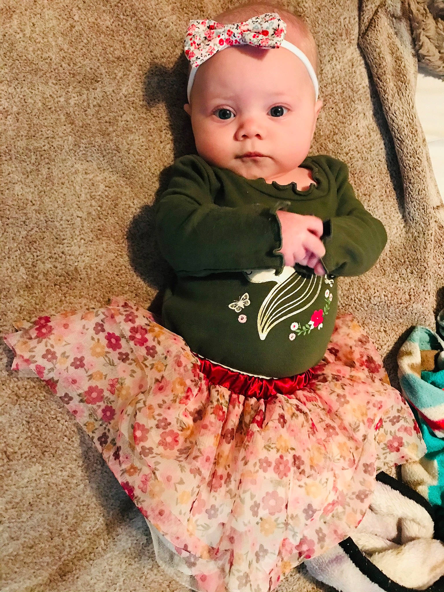 Zaylee is registered to the contest to win money with this photo: baby, baby_toddler_clothing, cap, child, clothing, costume_hat, day_dress, dress, embellishment, face, hair_accessory, headgear, jewellery, magenta, pattern, person, pink, ruffle, skin, sleeve