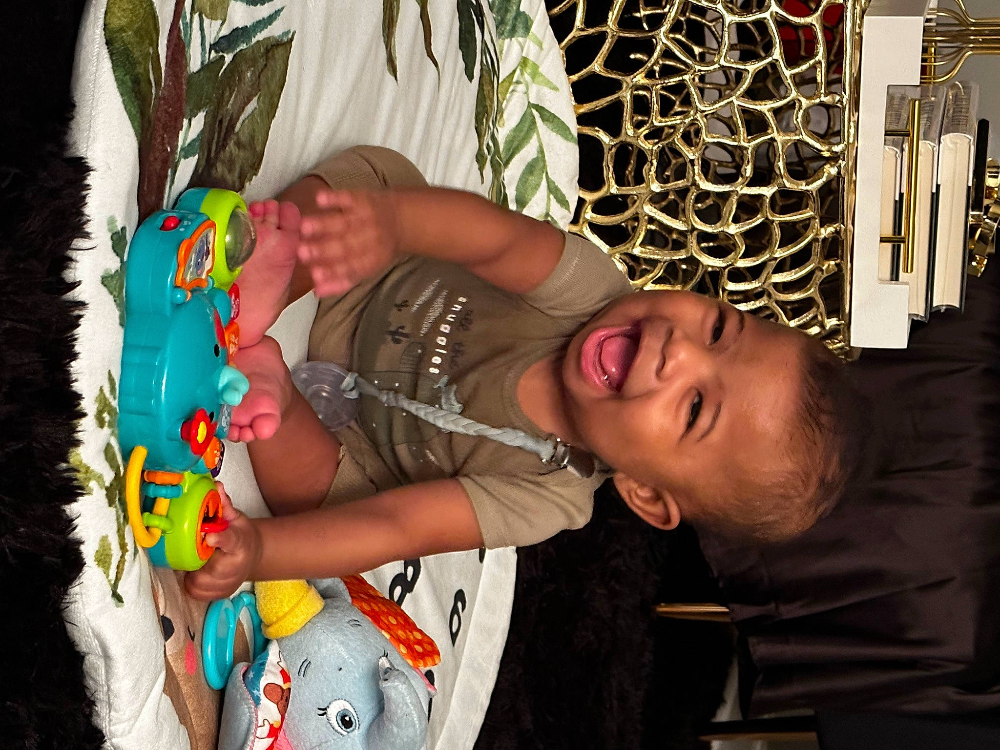 Marcus Jr. joined the competition — help win amazing prizes! arm, child, event, feather, fun, fur, happy, jewellery, leisure, party, party_supply, pattern, person, room, smile, t_shirt, toddler, tradition, vacation, visual_arts