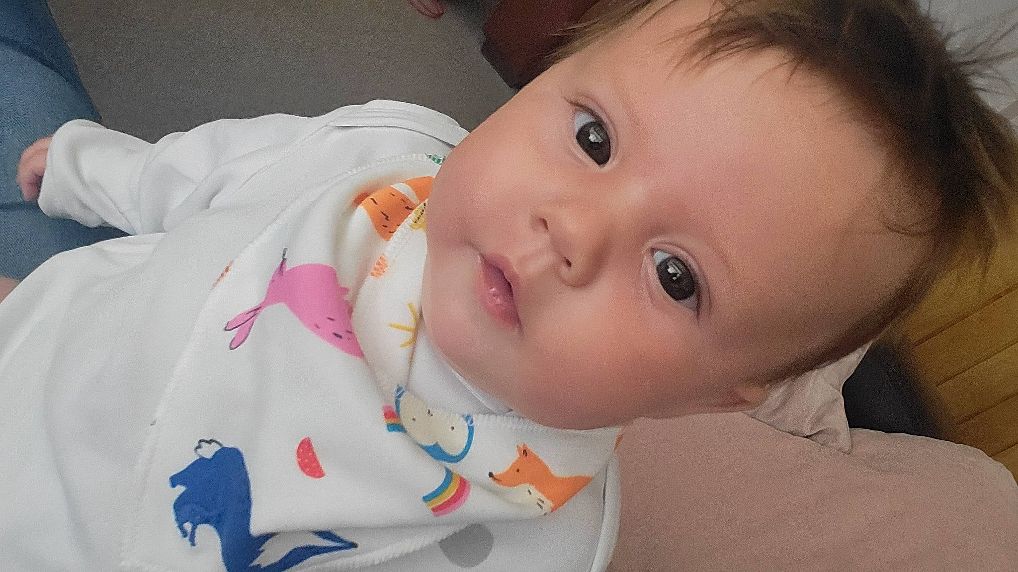 Felix joined the competition — help win amazing prizes! baby, baby_toddler_clothing, cheek, child, close_up, collar, eyebrow, eyelash, happy, iris, lip, mouth, neck, nose, person, portrait_photography, skin, sleeve, smile, throat