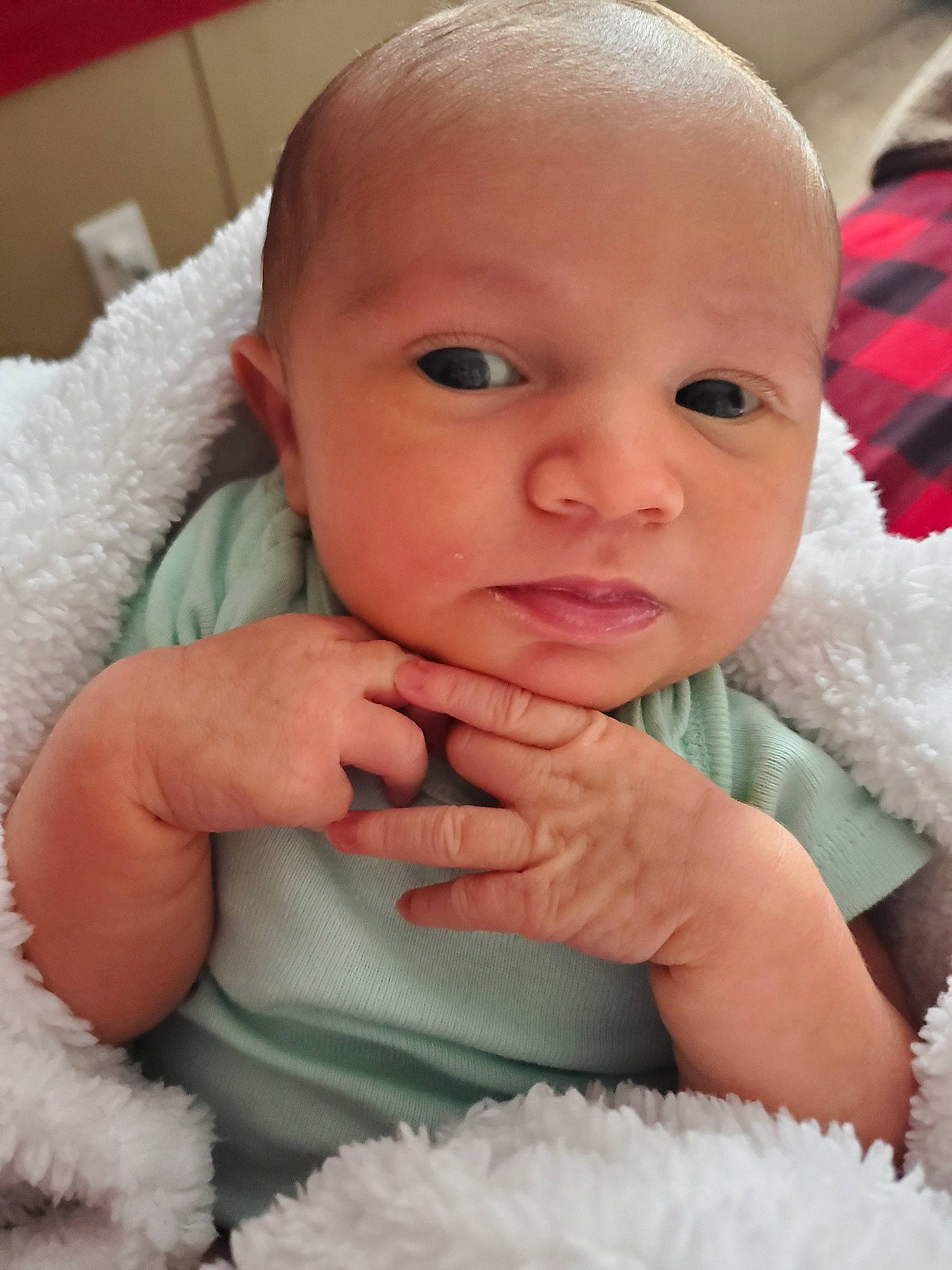 Eleanor Grace joined the competition — help win amazing prizes! baby, beauty, cheek, child, chin, close_up, eye, eyebrow, face, finger, forehead, hand, head, iris, lip, mouth, nose, person, pink, skin