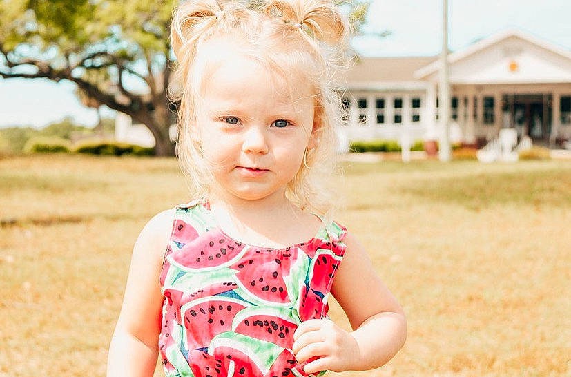 Ruby joined the competition — help win amazing prizes! baby_toddler_clothing, beauty, blond, child, fun, grass, grass_family, happy, human, iris, leaf, leisure, mammal, people_in_nature, person, plant, skin, summer, sunlight, toddler