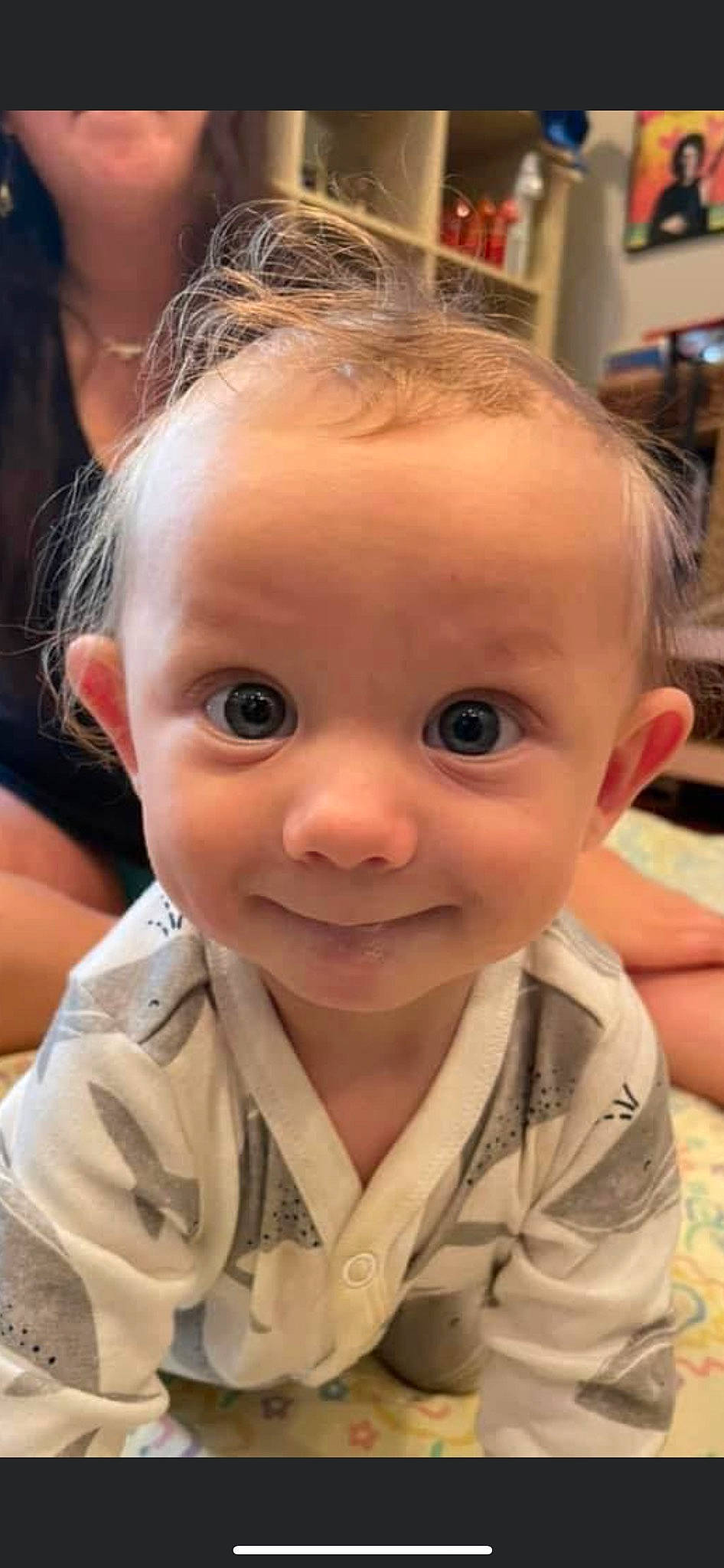 Jagger is registered to the contest to win money with this photo: baby, baby_toddler_clothing, cheek, chin, ear, eyebrow, eyelash, facial_expression, forehead, fun, happy, human, iris, joy, lip, mammal, mouth, nose, person, skin