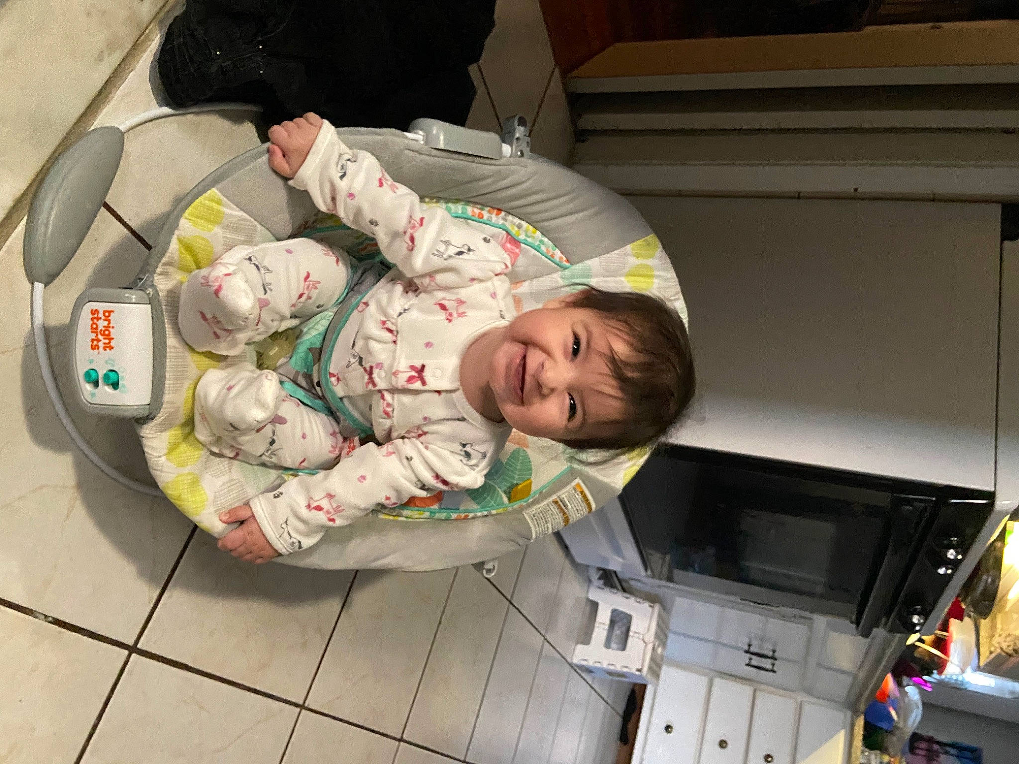 Samara joined the competition — help win amazing prizes! baby, baby_products, baby_toddler_clothing, bag, child, comfort, joy, person, room, smile, toddler, travel