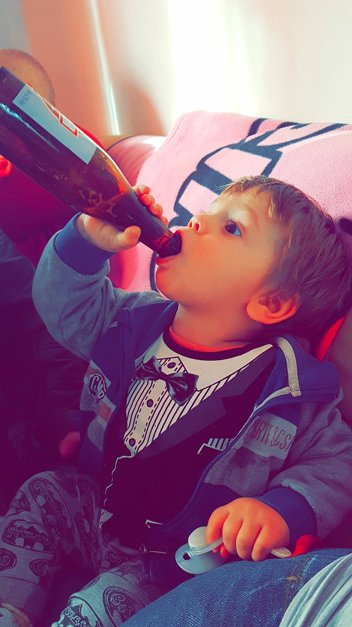 Daniel a rejoint le concours — aidez-le/la à gagner de superbes lots ! cheek, child, cool, eye, fun, girl, happiness, human_hair_color, lip, mouth, person, pink, product, purple, skin, smile, toddler