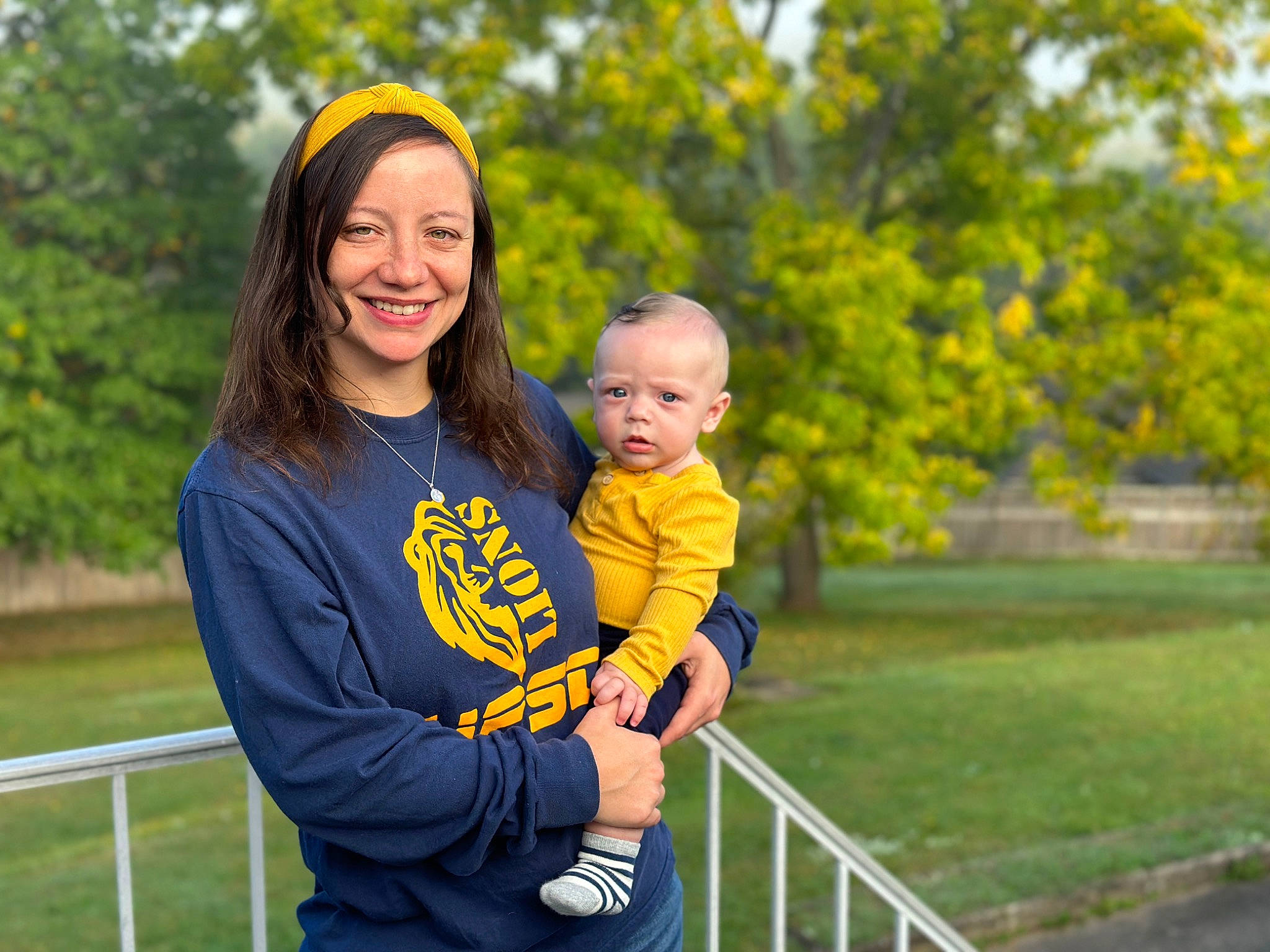 Waylen joined the competition — help win amazing prizes! baby, child, event, eye, face, fence, fun, grass, happy, joy, laugh, leisure, people_in_nature, person, plant, portrait_photography, recreation, sitting, smile, t_shirt