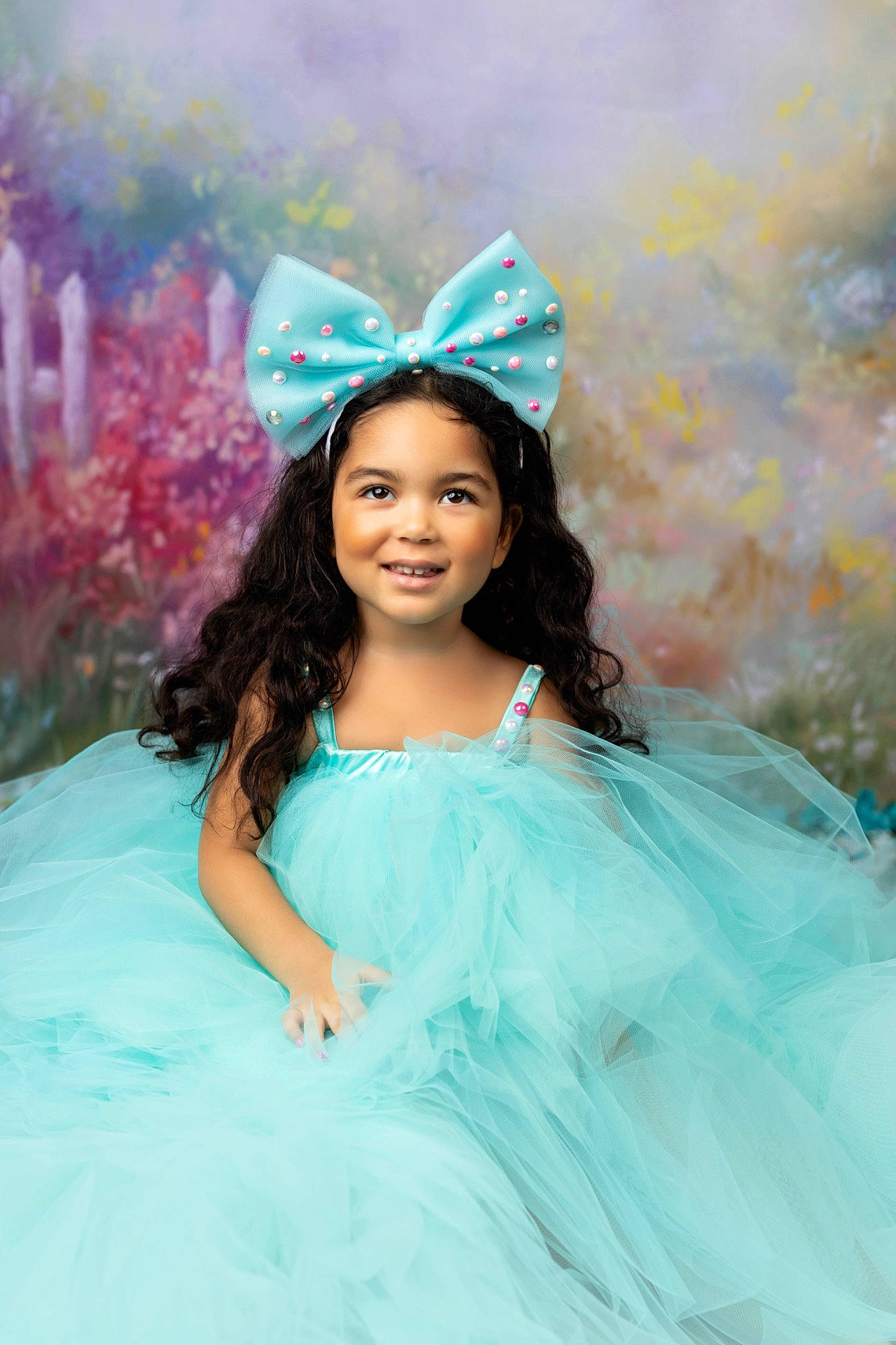 Makayla joined the competition — help win amazing prizes! aqua, art, dress, event, facial_expression, fashion, fashion_design, flash_photography, formal_wear, fun, gown, happy, headpiece, joy, leisure, magenta, people_in_nature, person, pink, recreation