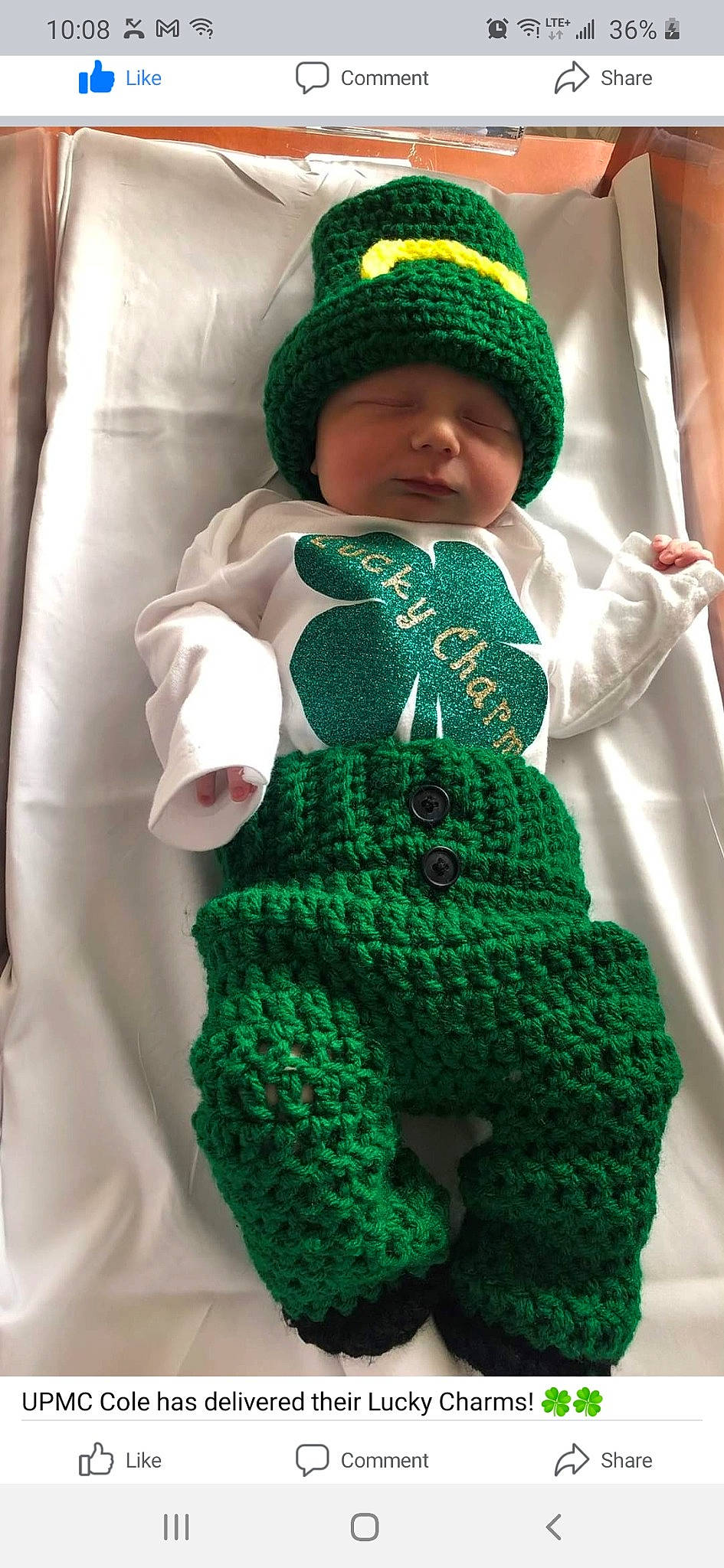 Bradyn joined the competition — help win amazing prizes! art, baby, baby_products, baby_toddler_clothing, blue, cap, clothing, craft, fashion_accessory, glove, green, headgear, headwear, knit_cap, outerwear, pattern, person, personal_protective_equipment, sleeve, toddler