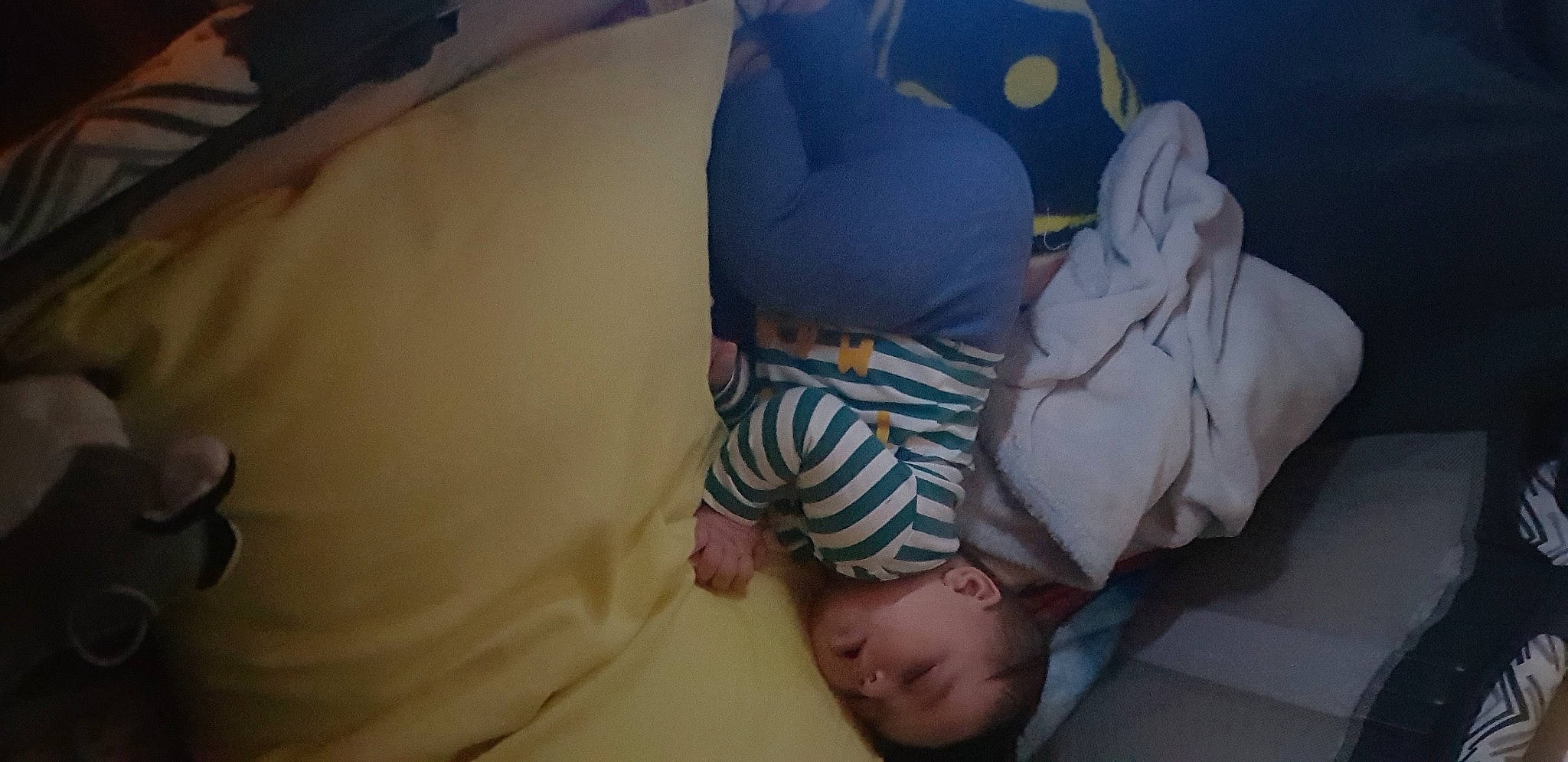 Dennis joined the competition — help win amazing prizes! baby, baby_products, baby_toddler_clothing, bedtime, child, comfort, elbow, finger, human_leg, linens, nap, person, product, room, thumb, toddler