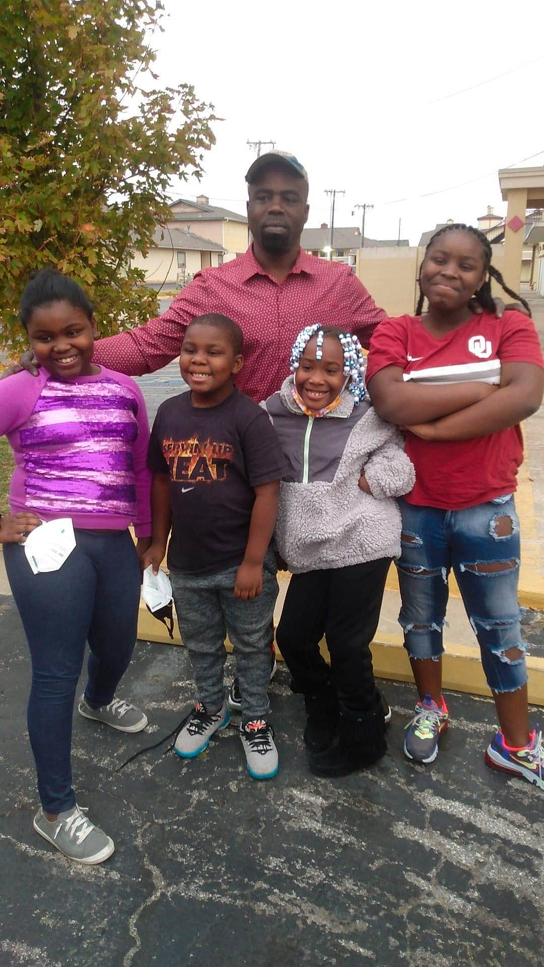 Darian joined the competition — help win amazing prizes! adaptation, cool, footwear, happy, head, headwear, interaction, joy, leisure, mouth, person, pink, plant, recreation, shoe, shorts, sky, smile, sneakers, style