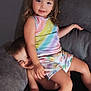 Oakley joined the competition — help win amazing prizes! child, children, couch, playing, smiling, indoor, colorful_clothing, happy, toddler, sitting, cushion, home, fun, portrait, family, cute, people, relaxing, two_kids, cozy