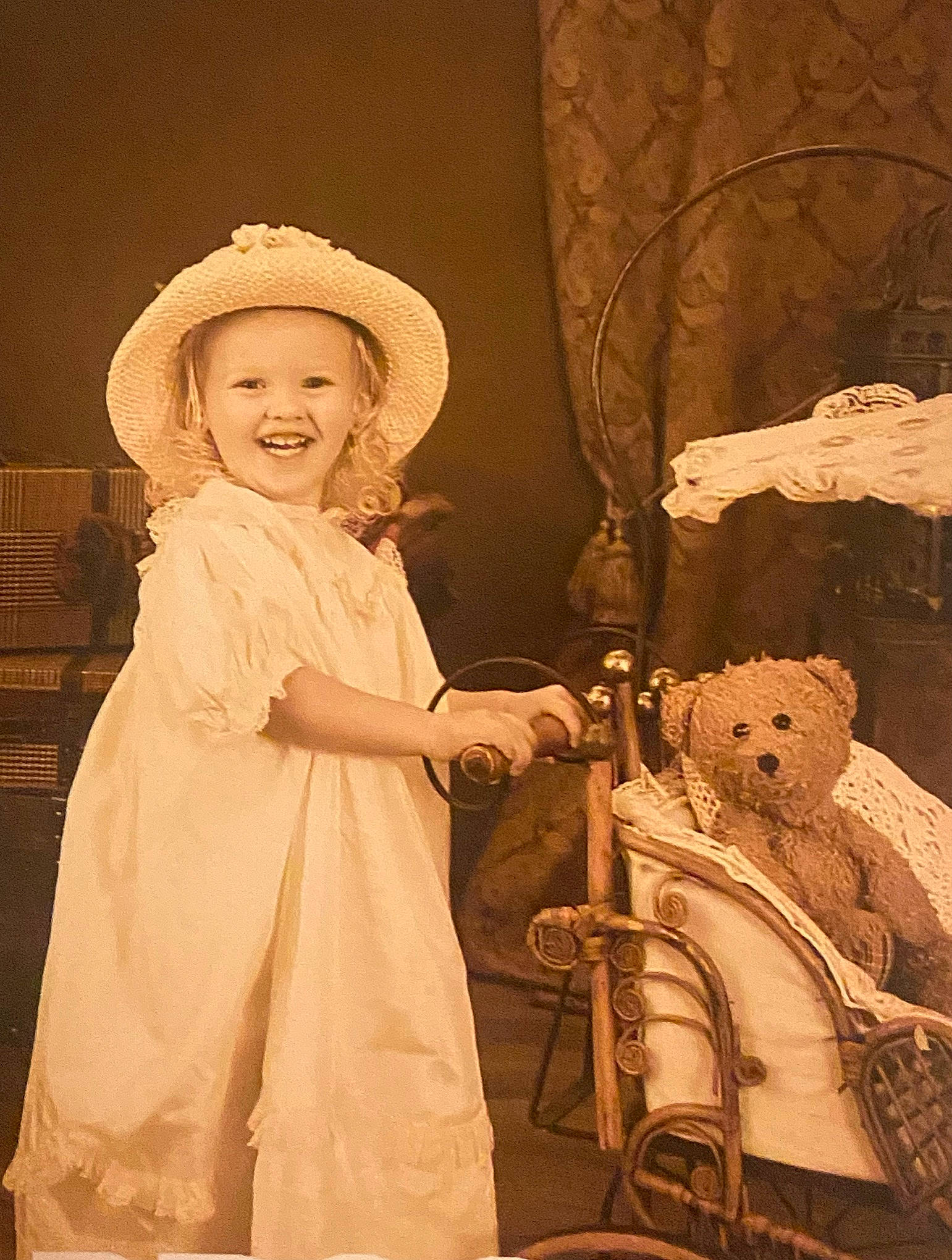 Zoey joined the competition — help win amazing prizes! art, baby_toddler_clothing, child, classic, fashion_accessory, flash_photography, happy, hat, joy, person, portrait, retro_style, room, sitting, smile, standing, stock_photography, sun_hat, textile, toddler