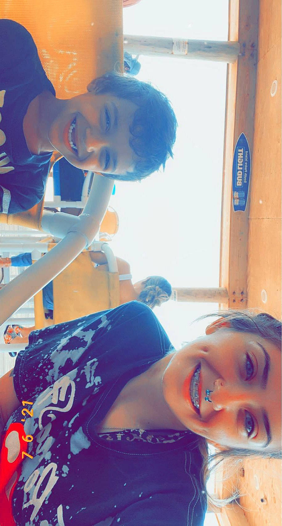 Quentin joined the competition — help win amazing prizes! azure, black_hair, blue, chest, cool, elbow, electric_blue, eyelash, eyewear, fun, happy, hat, human_leg, joint, joy, leisure, mouth, person, smile, t_shirt