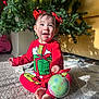 accessories, baby, ball, balloon, clothing, conifer, costume, face, fir, football, head, lighting, ornament, person, photography, plant, portrait, pottedplant, sphere, tree