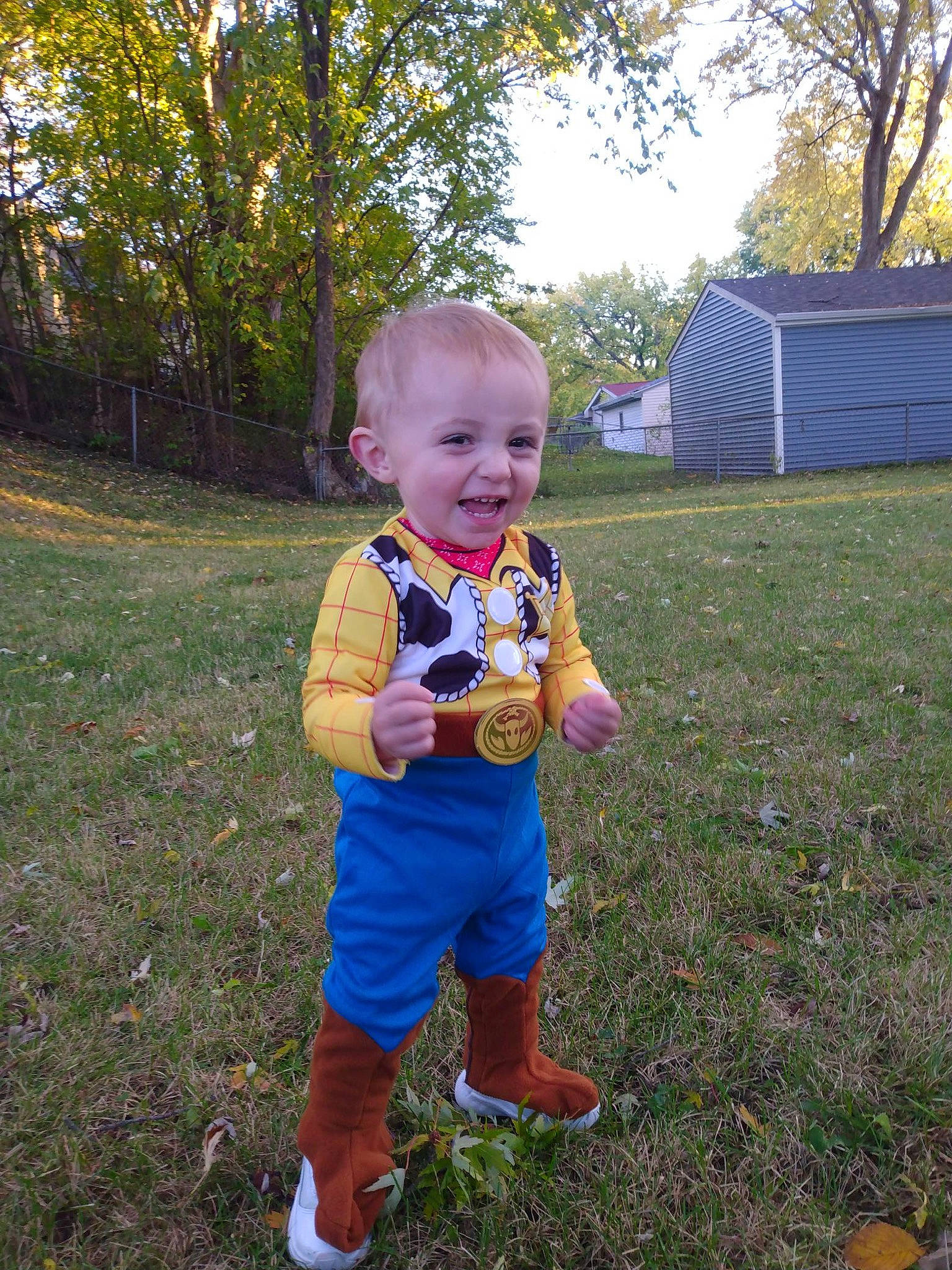 Drake joined the competition — help win amazing prizes! baby, baby_laughing, baby_toddler_clothing, electric_blue, eye, fun, garden, grass, grass_family, happy, lawn, leaf, people_in_nature, person, plant, sky, smile, toddler, toy, tree